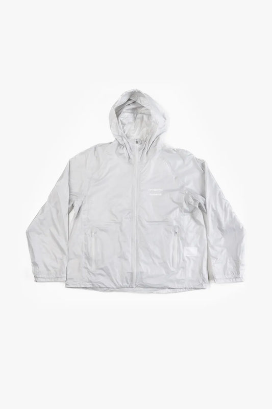Optimistic Runners, Performance Packable Jacket, Grey