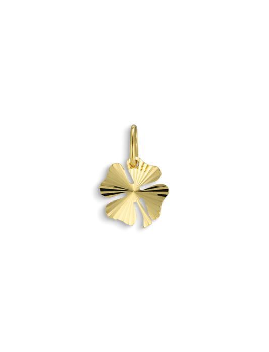 Jane Kønig, Reflection Clover Pendant, Guld