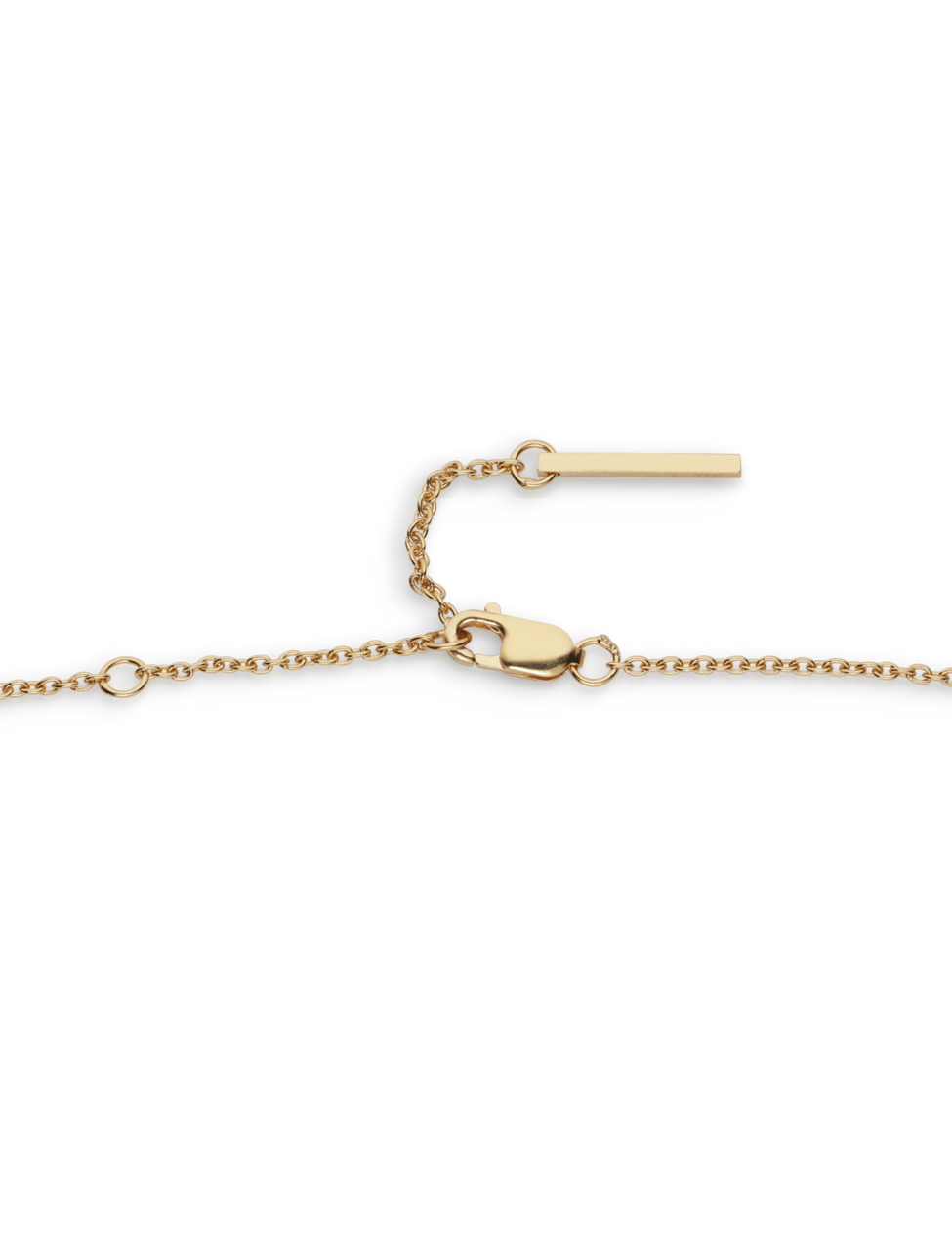 Jane Kønig, Tied Heart Necklace, Guld