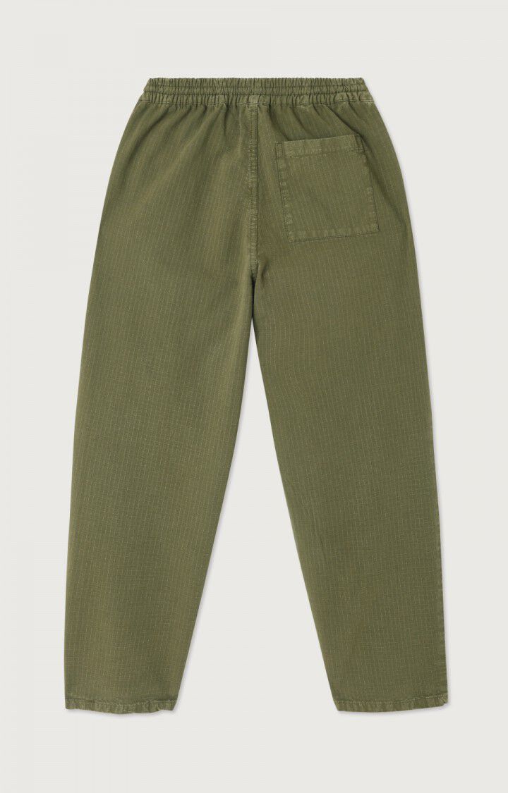 American Vintage, Women's trousers Rygybay, KHAKI