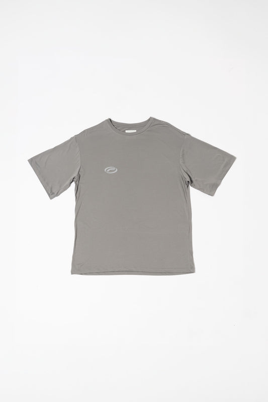 Optimistic Runners, Recycled oversized T-shirt, Graphite Grey