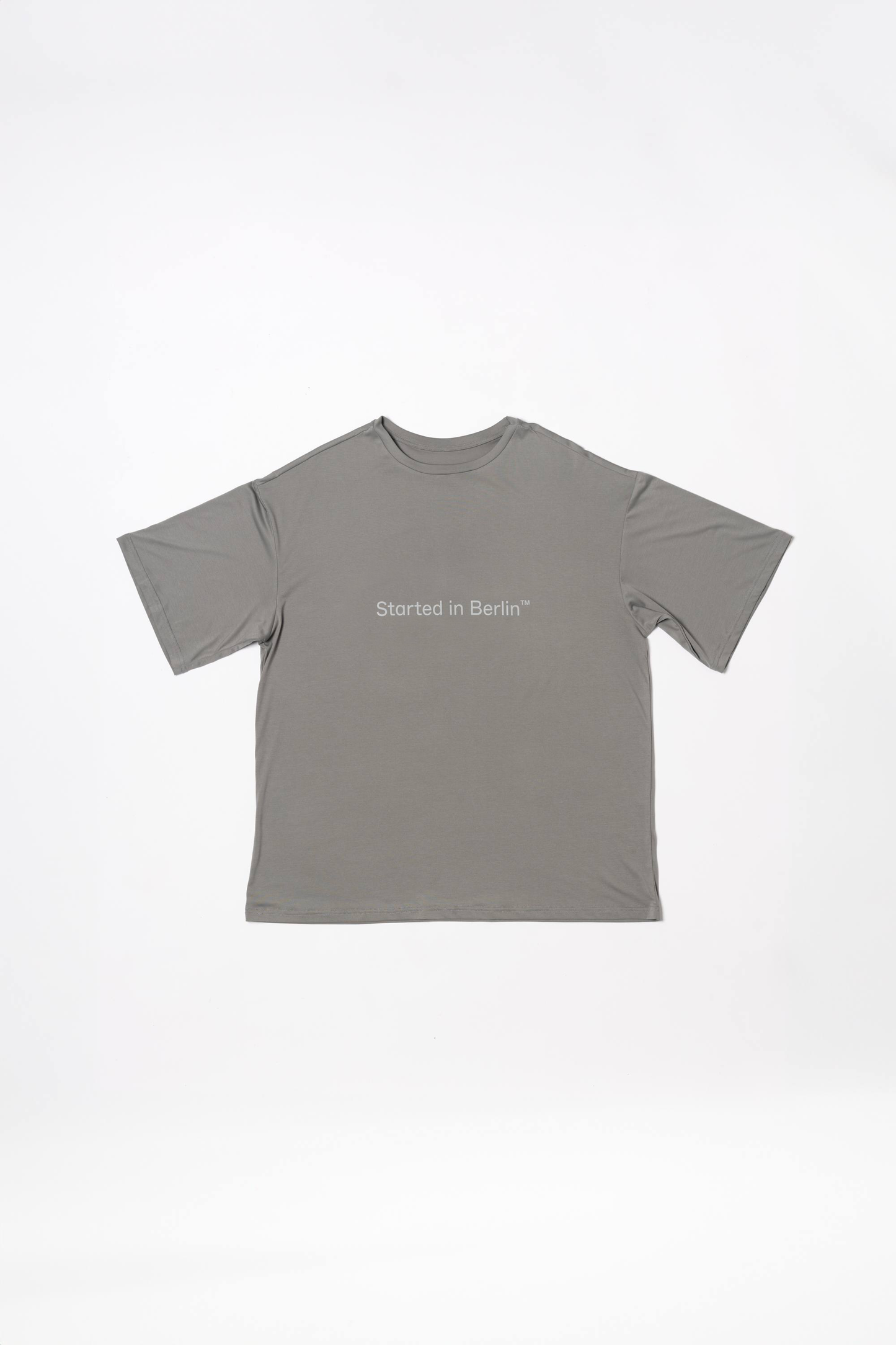Optimistic Runners, Recycled Started In Berlin™ T-Shirt, Asphalt-Grey