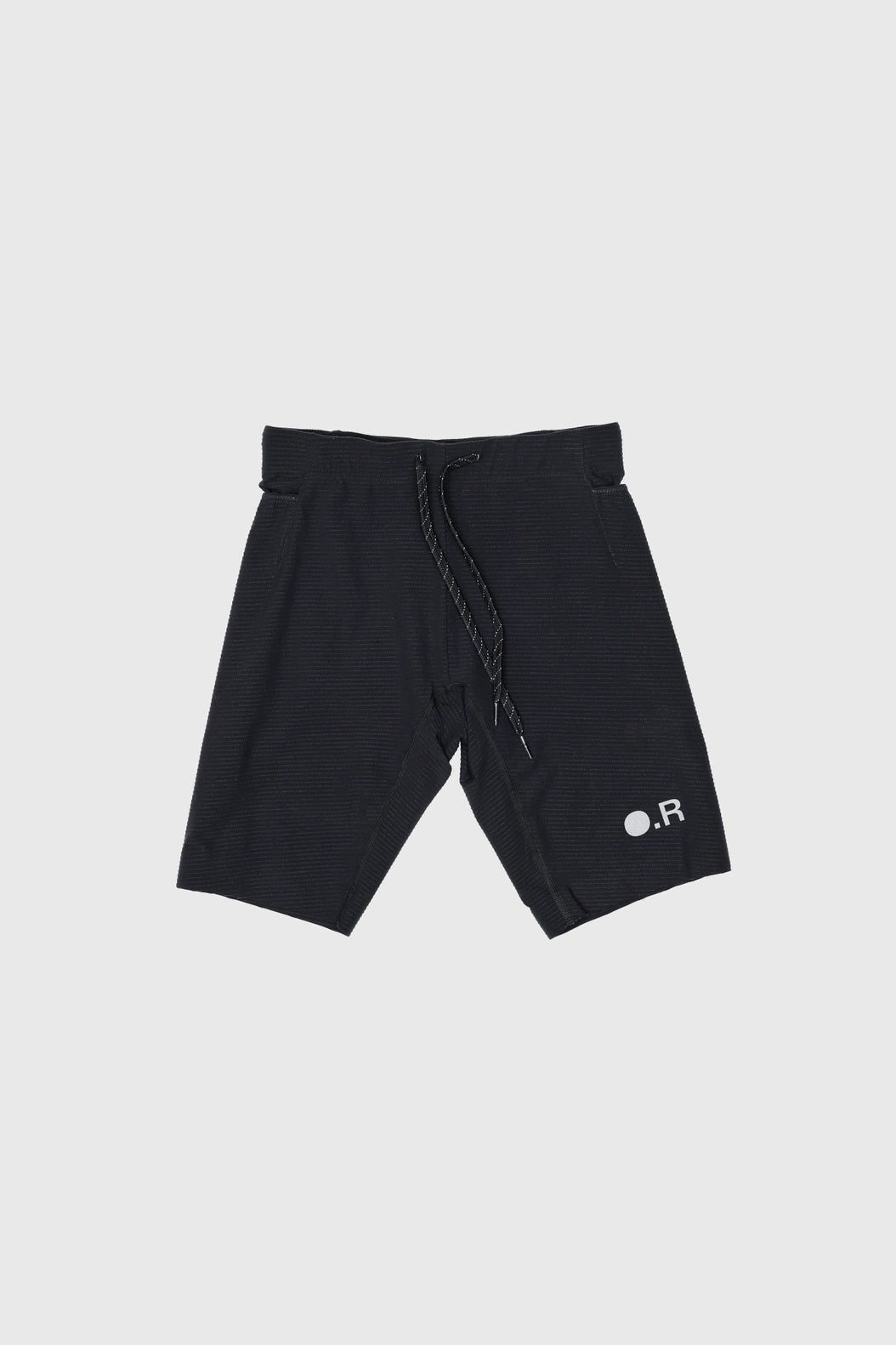 Optimistic Runners, Ruffle Short Tights, Black