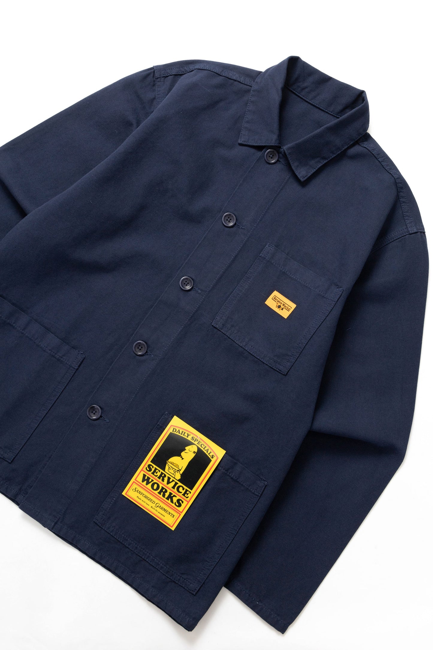 Service Works, Classic Chore Shirt, Dark Navy