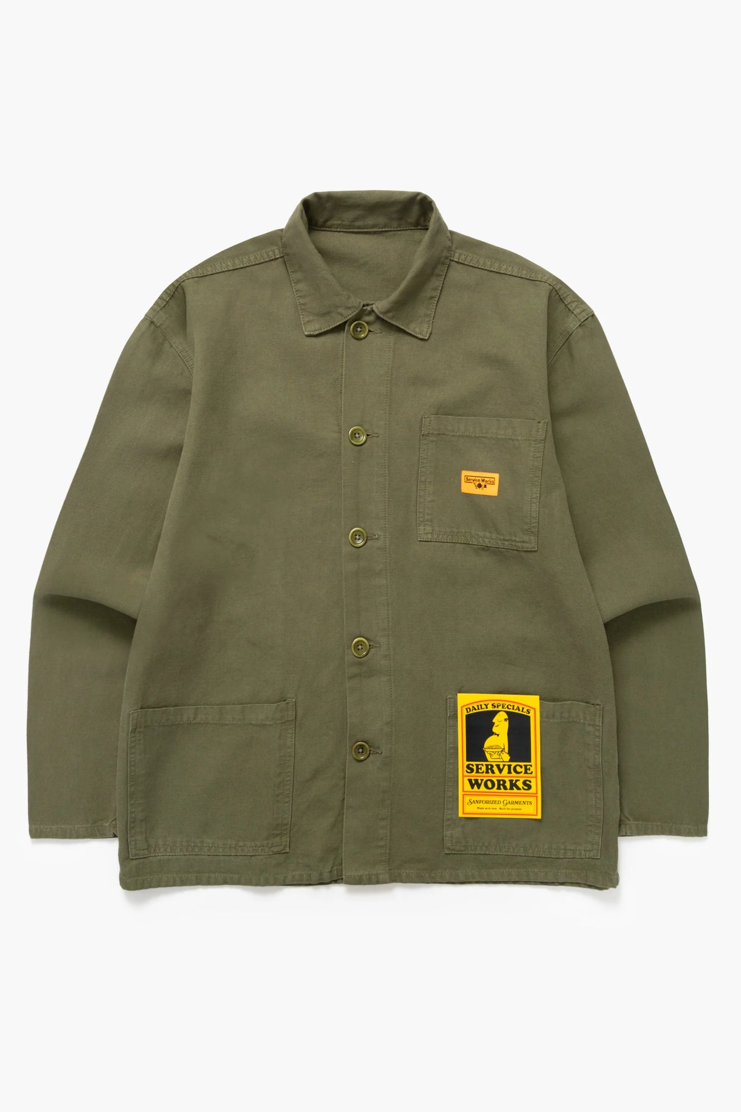 Service Works, Classic Chore Shirt, Olive