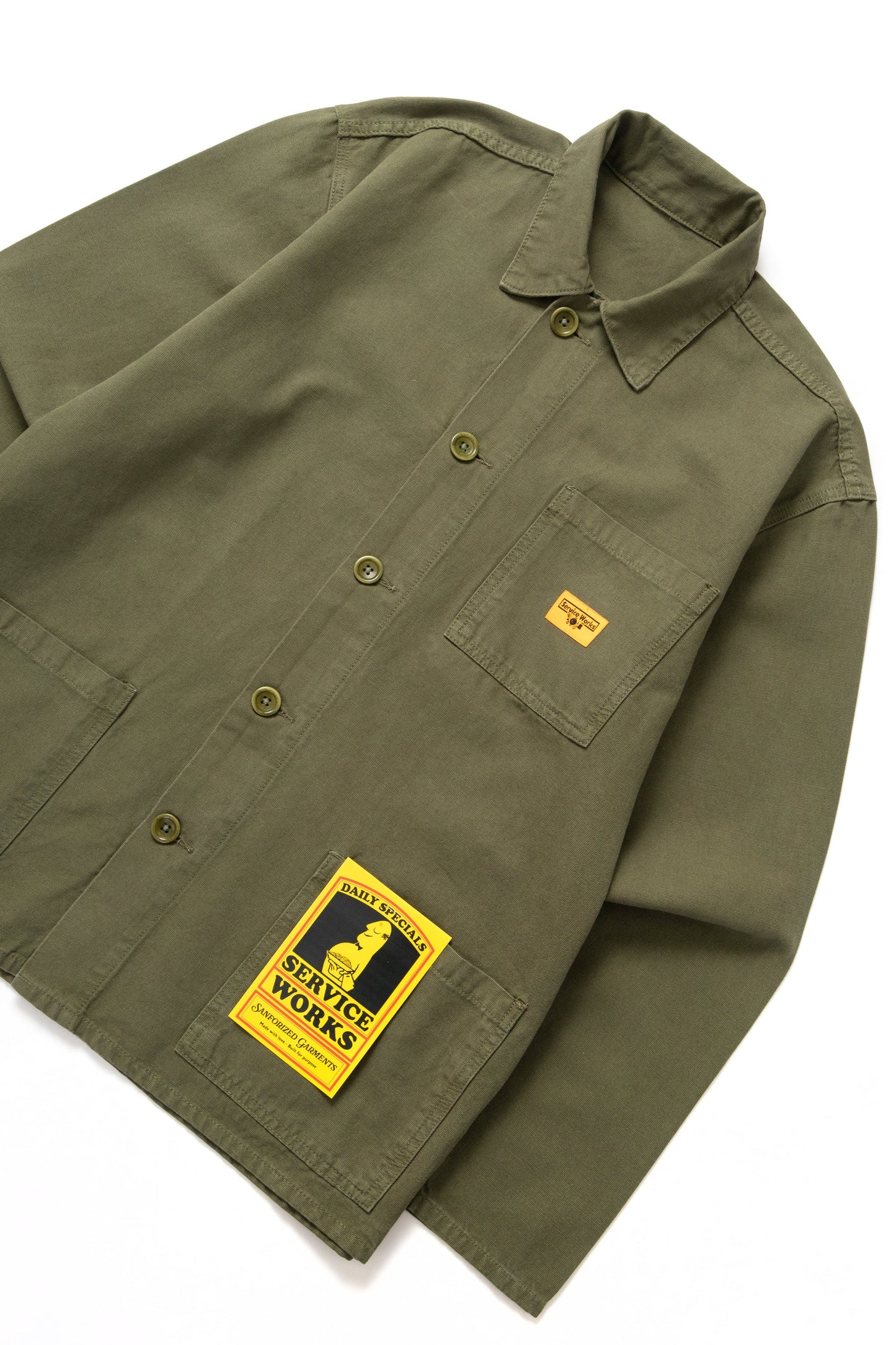 Service Works, Classic Chore Shirt, Olive