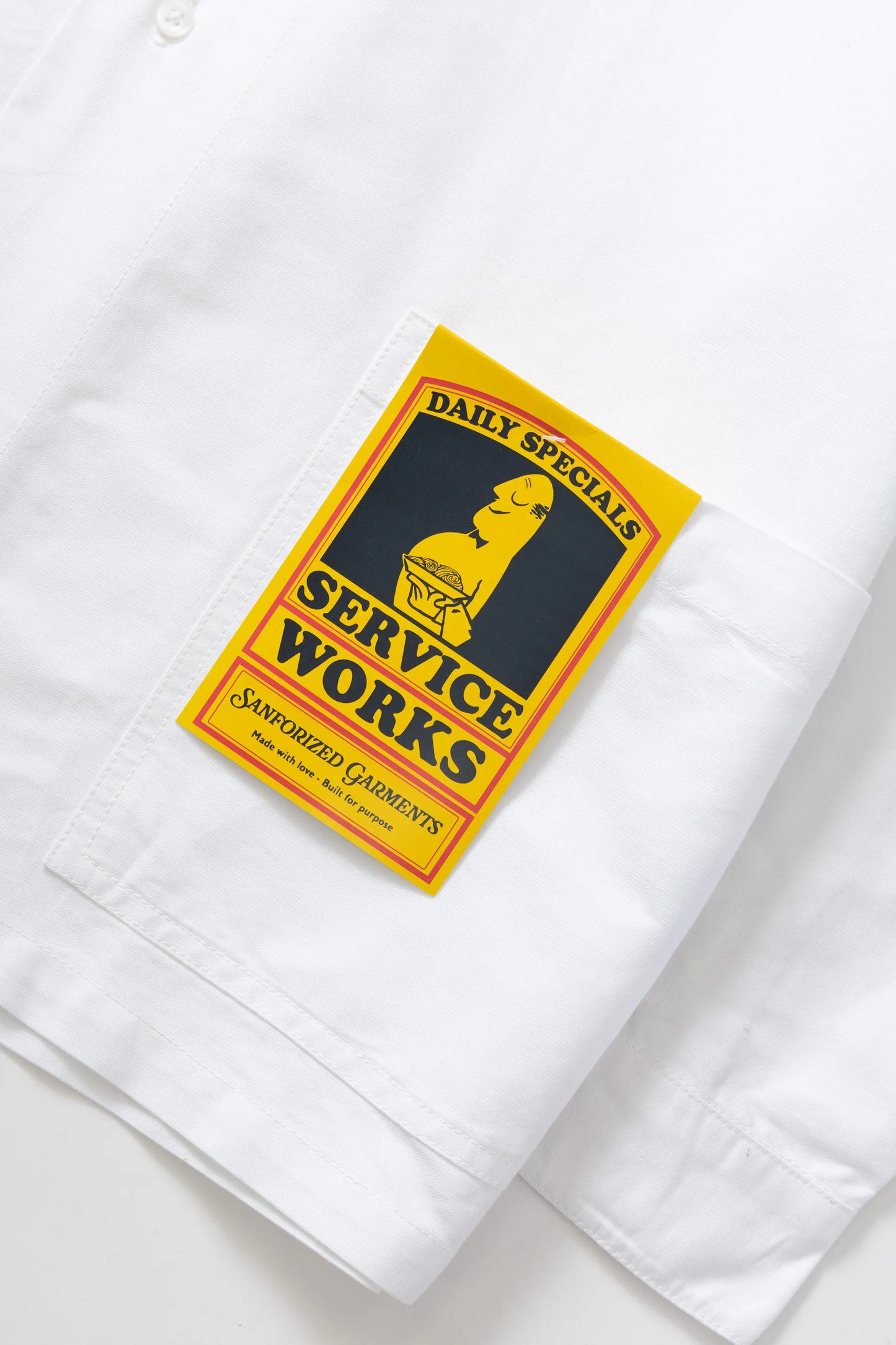 Service Works, Waiter Shirt, White