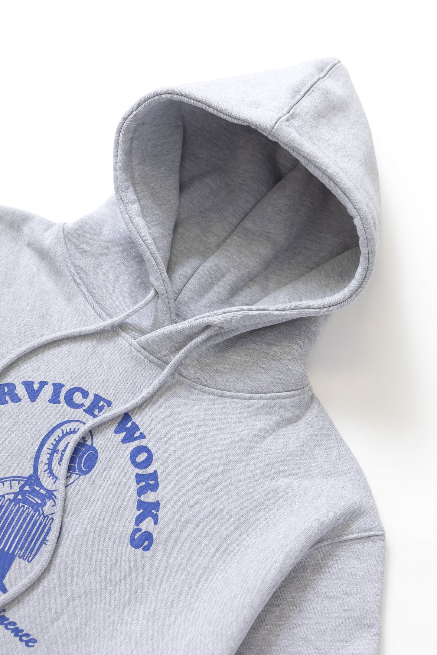 Service Works, Maintainence Hoodie, Heather Grey
