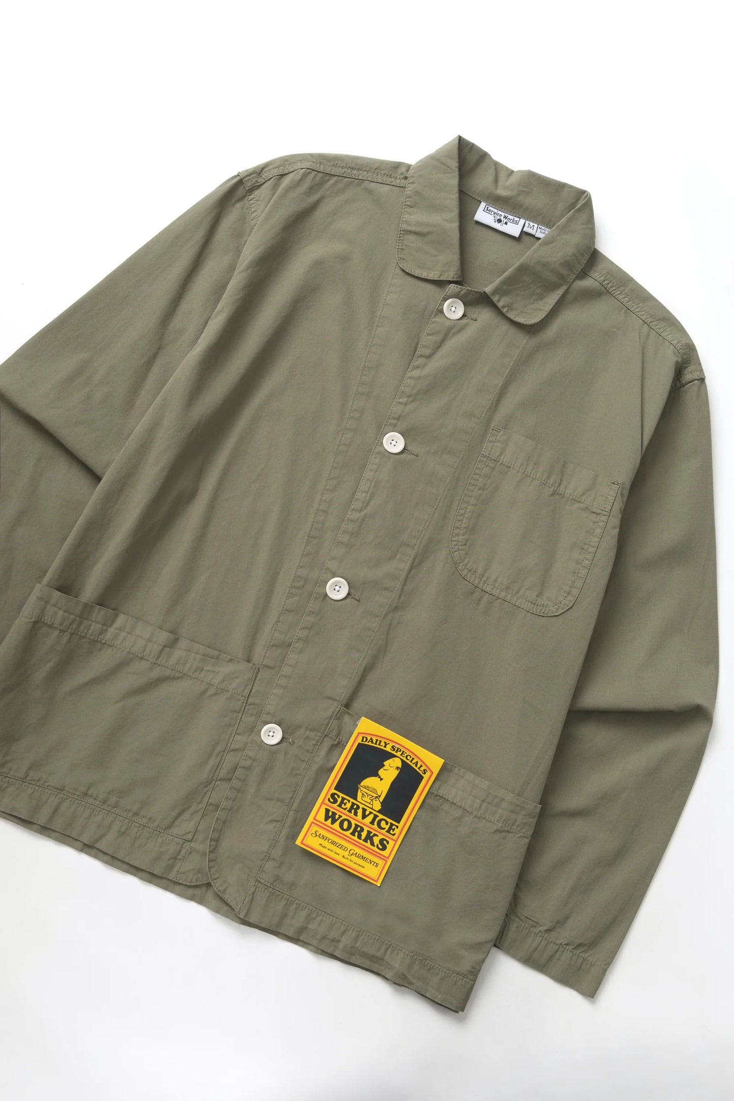 Service Works, Easy Chef Shirt, Olive