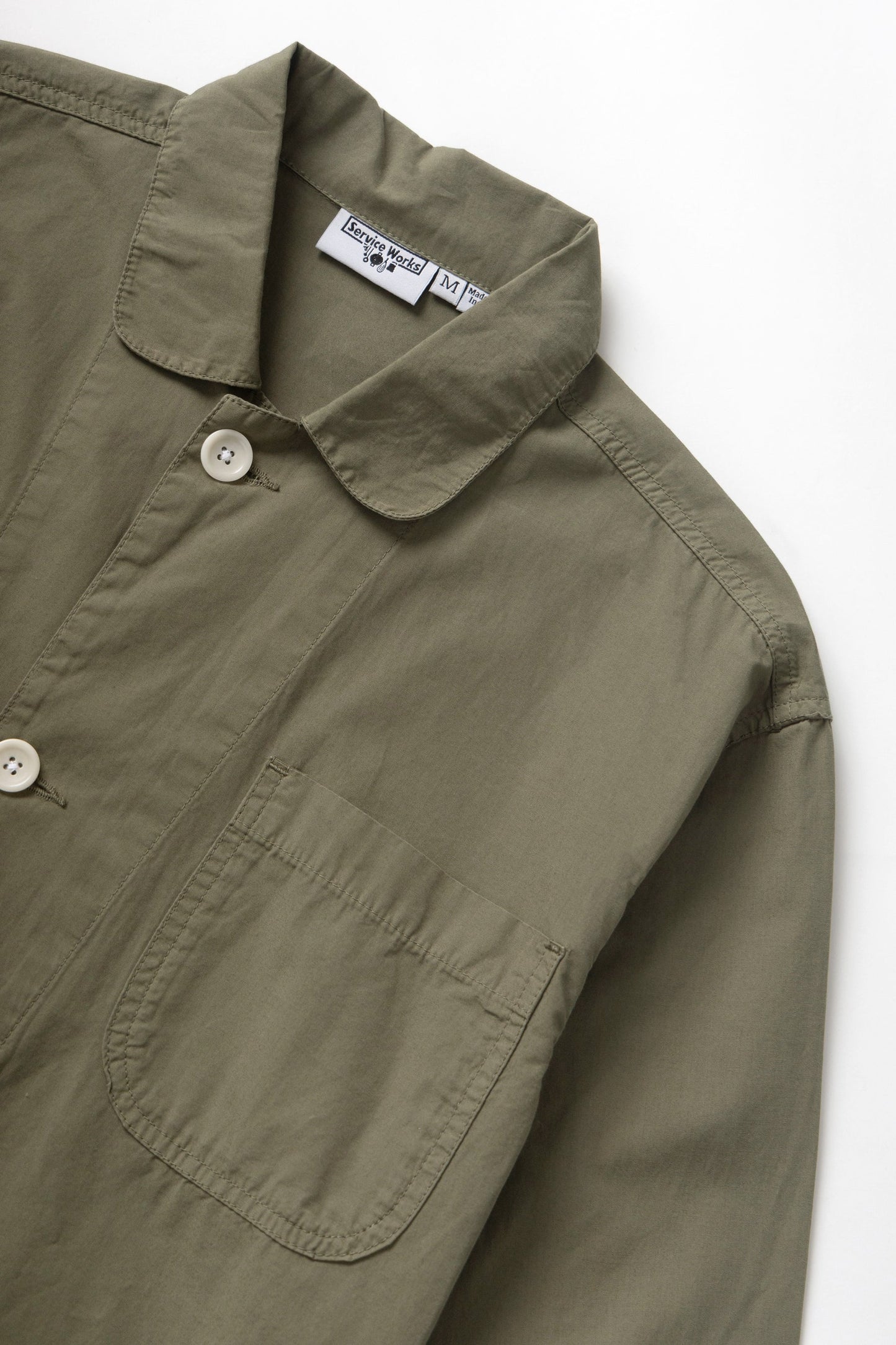 Service Works, Easy Chef Shirt, Olive