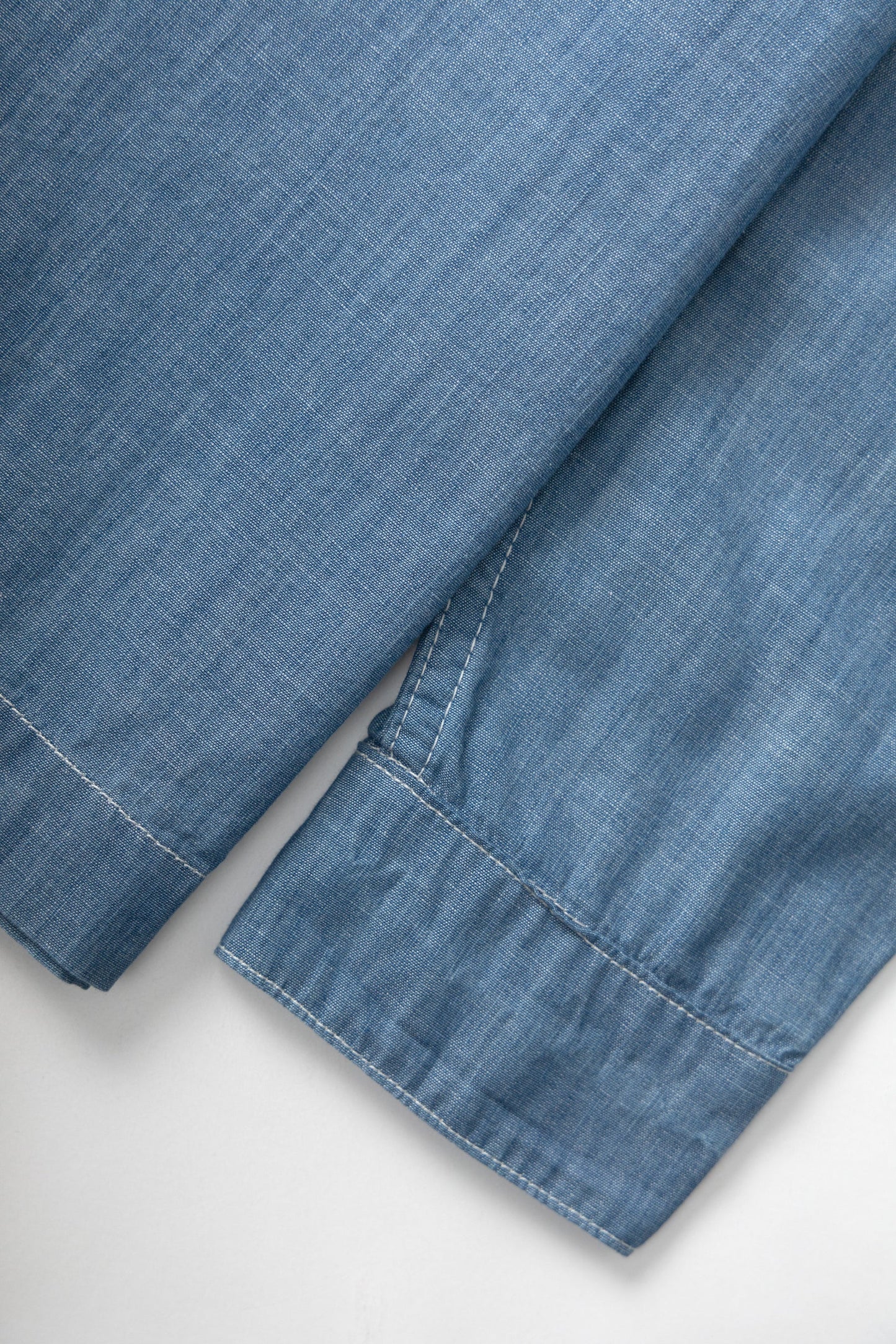 Service Works, Chambray Resort Shirt, Light Blue