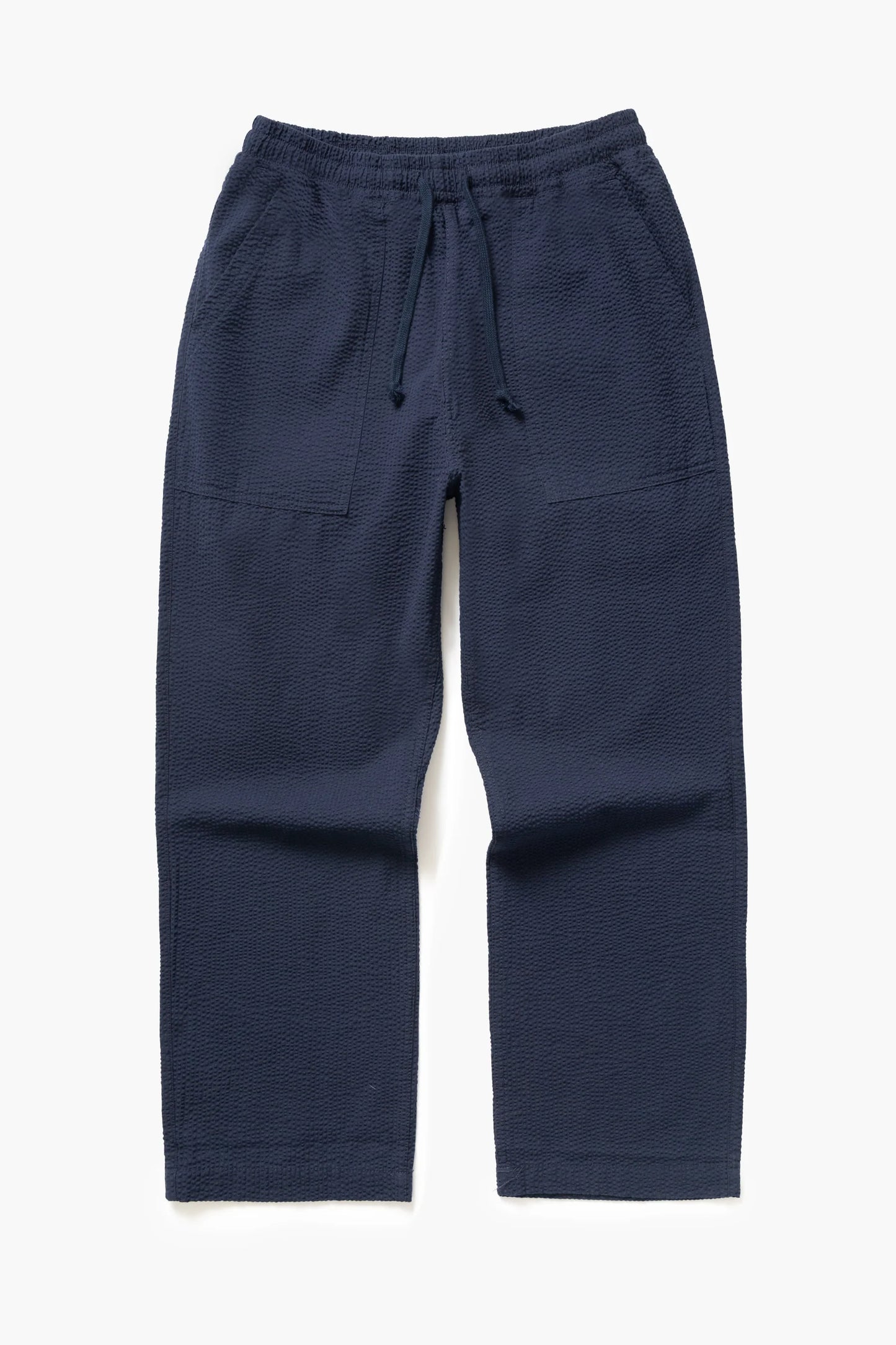 Service Works, Seersucker Chef Pants, Dark Navy