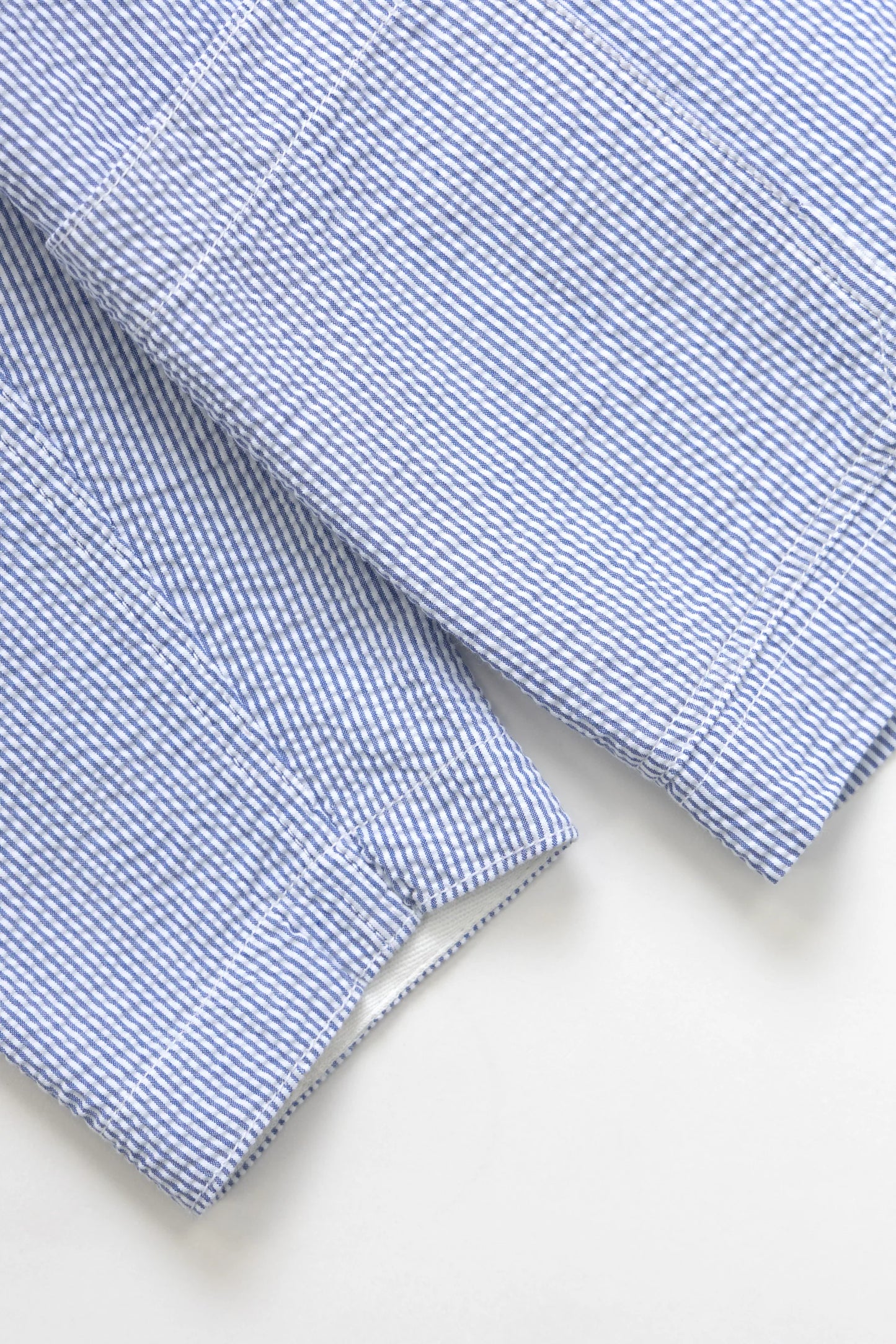 Service Works, Seersucker Server Suit Jacket, Navy Stripe