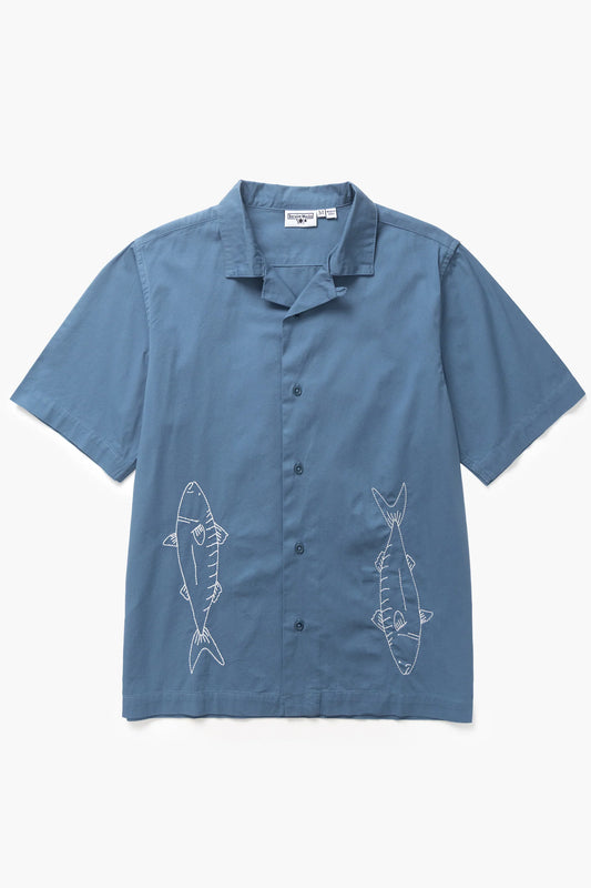 Service Works, Mackerel Shirt, Slate