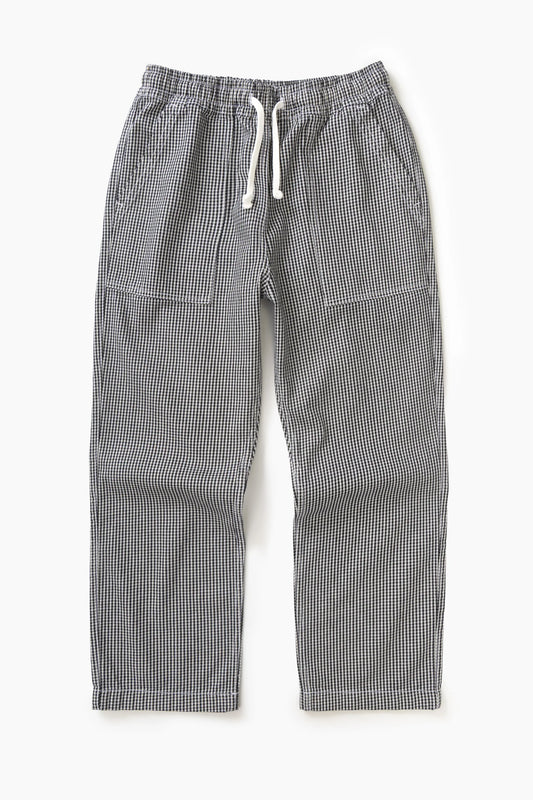 Service Works, House Gingham Chef Pants, Black
