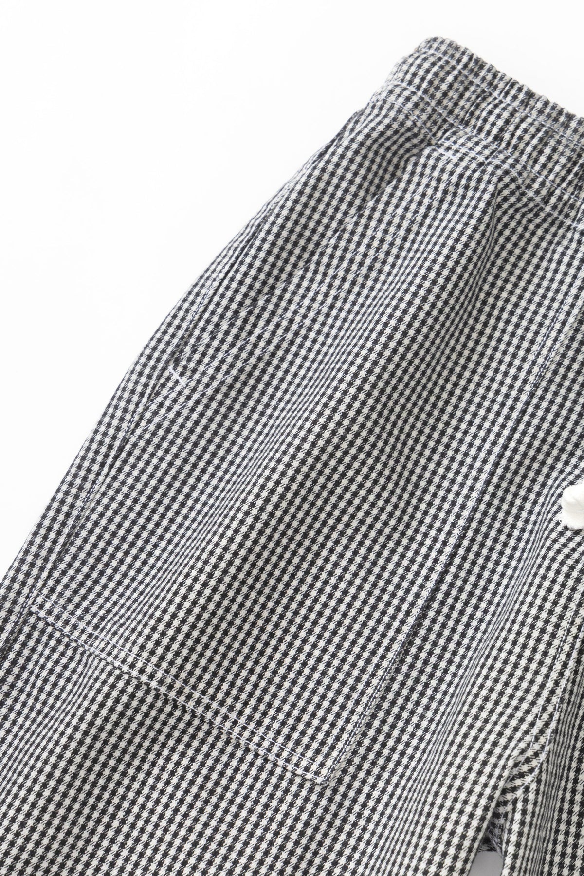 Service Works, House Gingham Chef Pants, Black