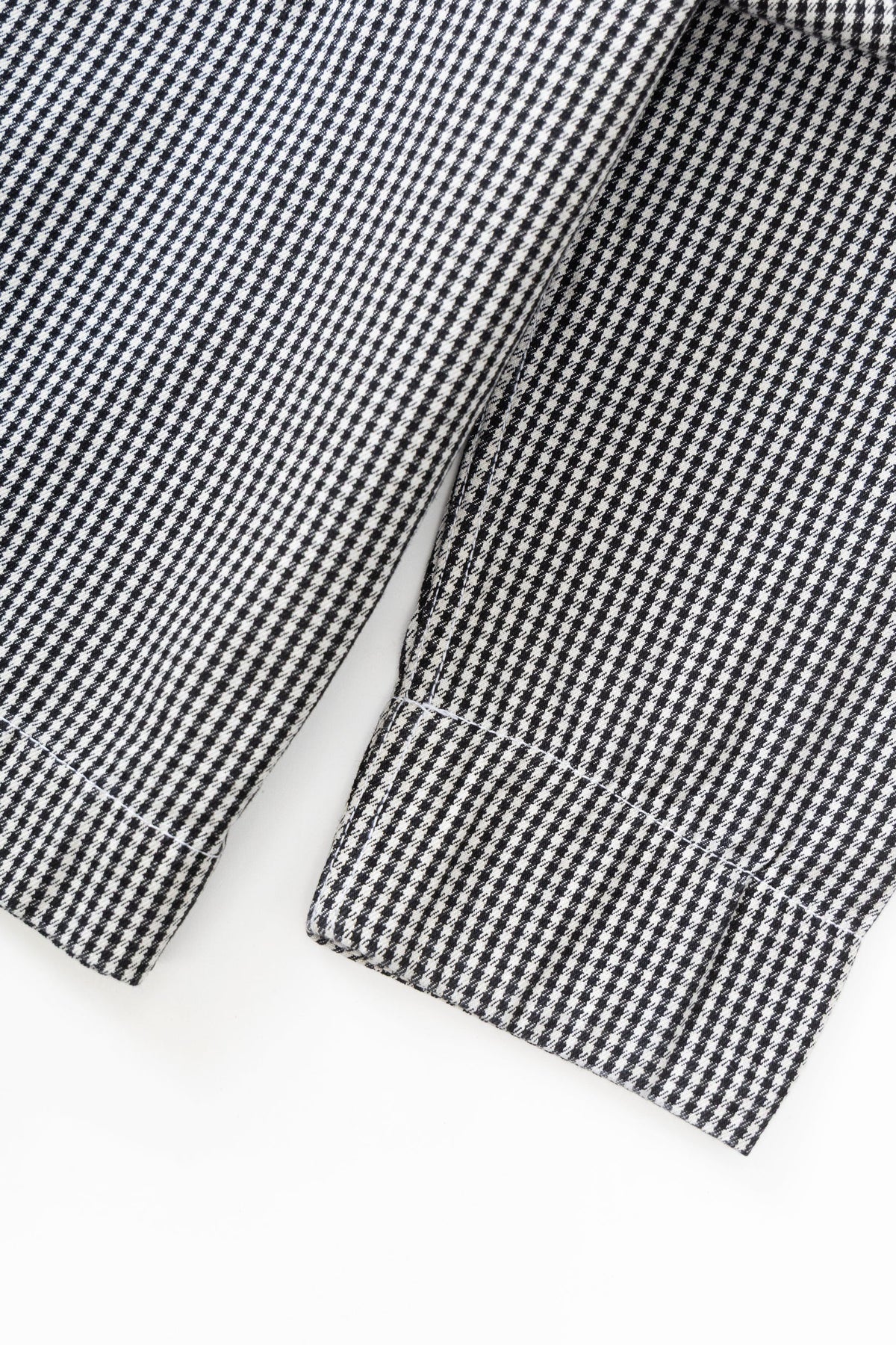 Service Works, House Gingham FOH Overshirt, Black