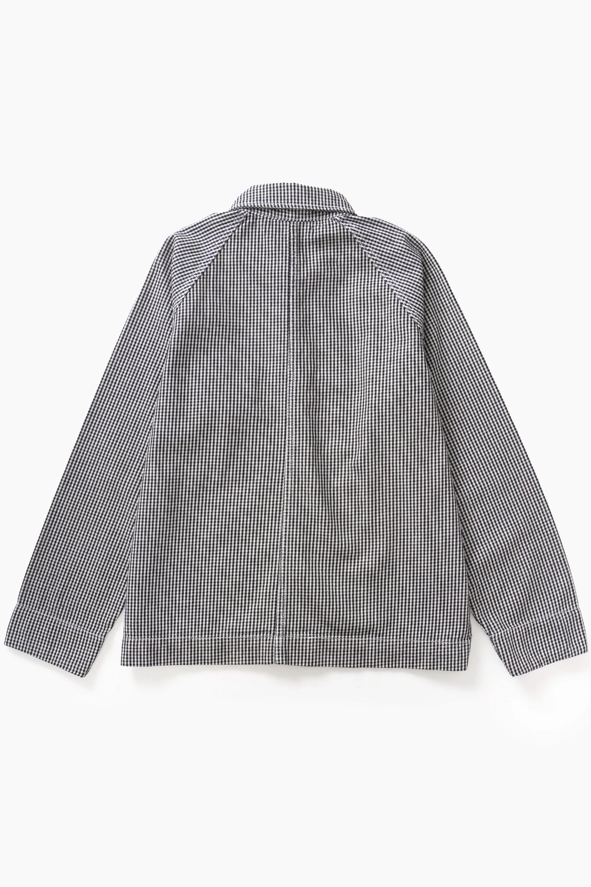 Service Works, House Gingham FOH Overshirt, Black