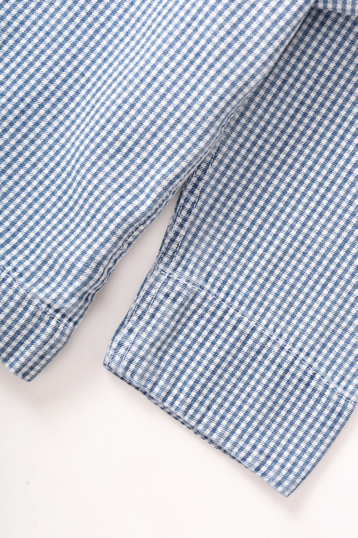 Service Works, House Gingham FOH Overshirt, Blue