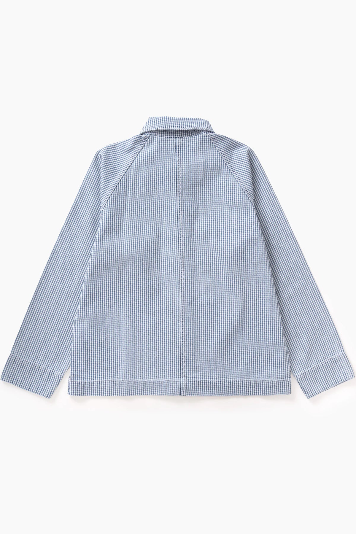 Service Works, House Gingham FOH Overshirt, Blue