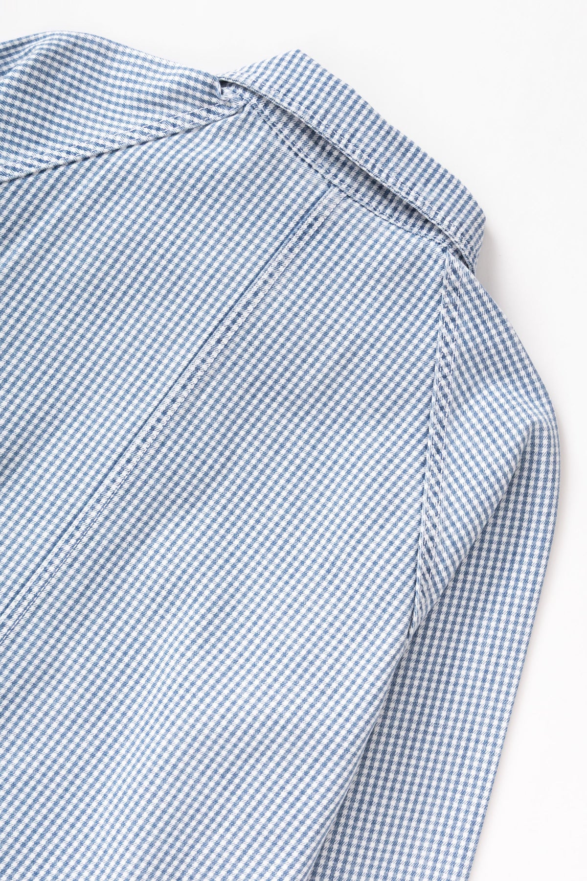 Service Works, House Gingham FOH Overshirt, Blue