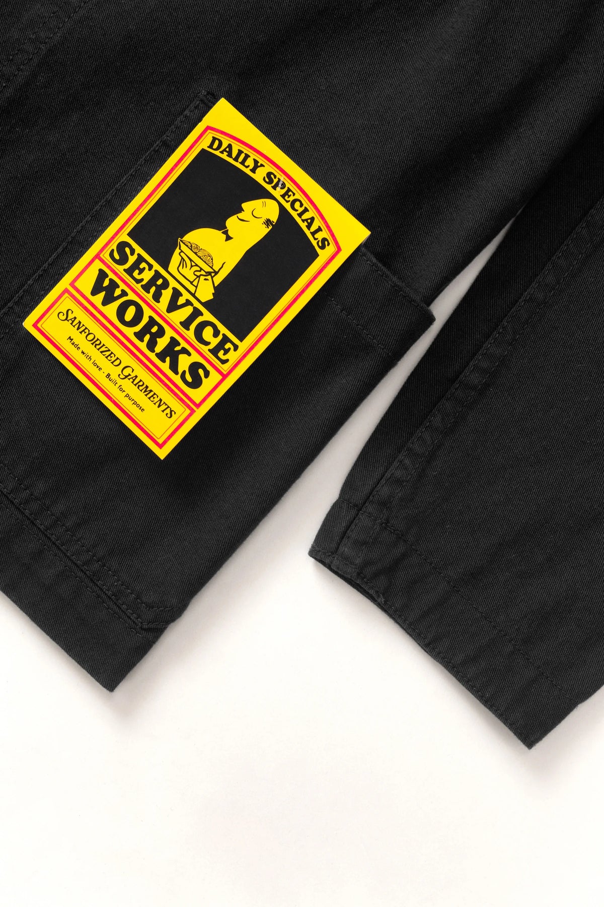 Service Works, Twill Server Suit Jacket, Black