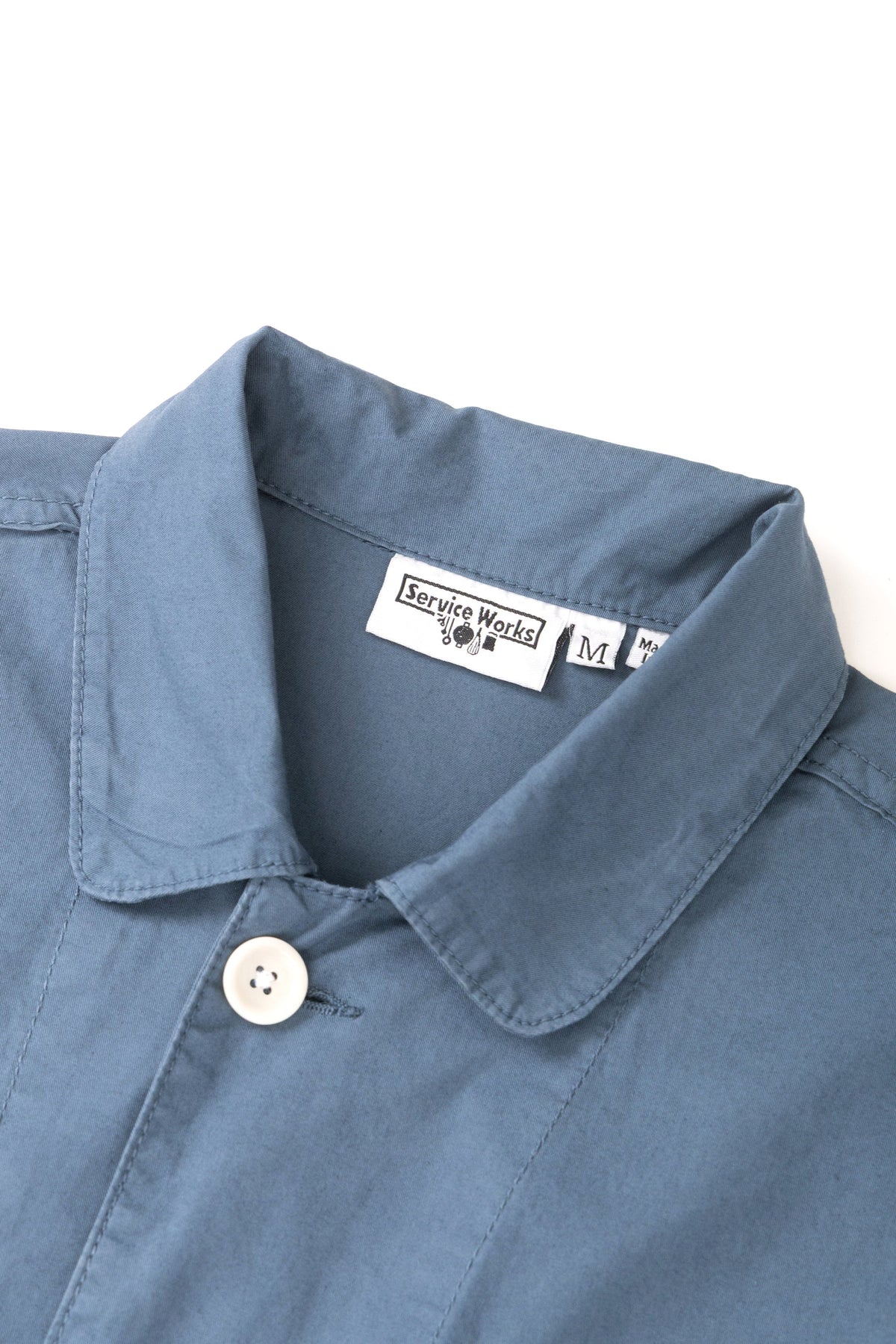Service Works, Tech Twill Easy Chef Shirt, Slate