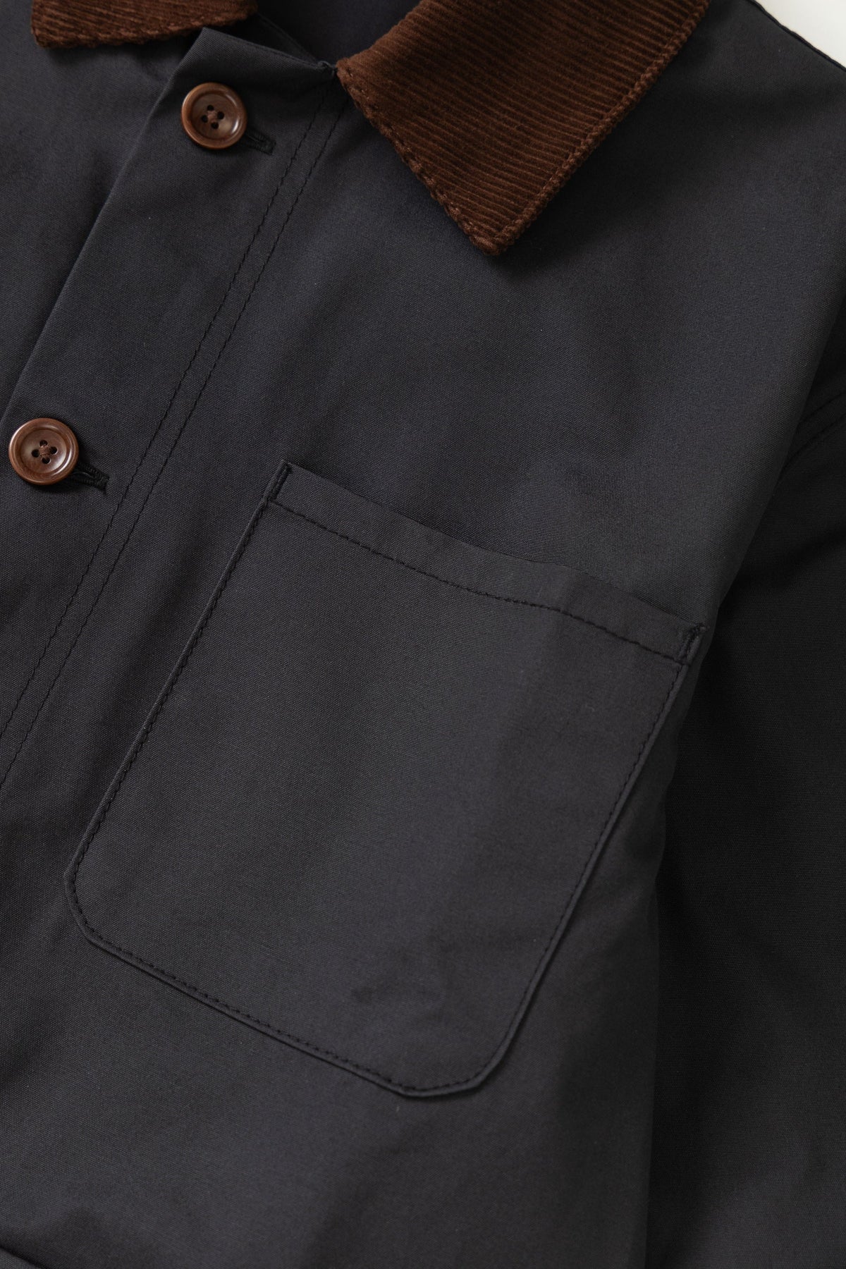 Service Works, Waxed Barn Coat, Black