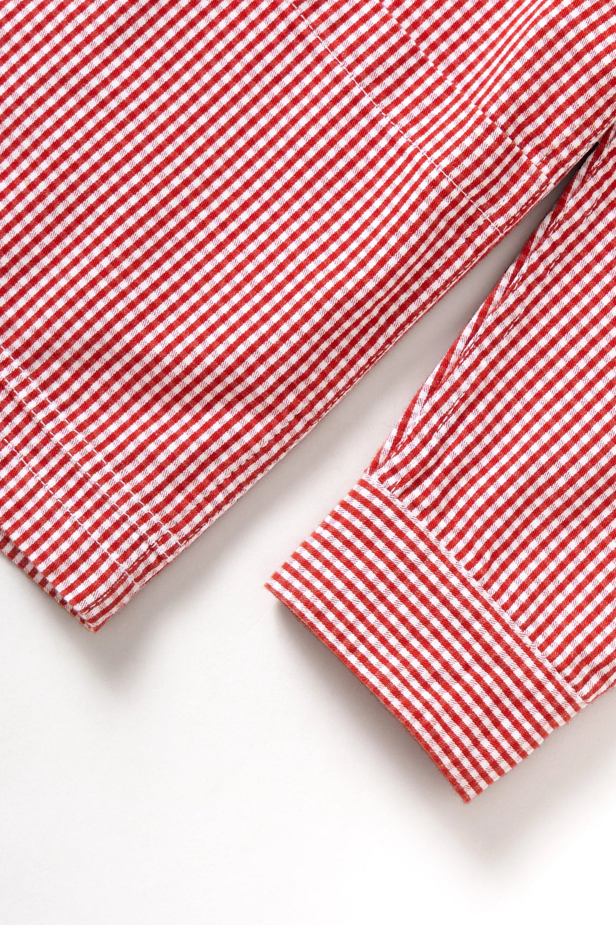 Service Works, Gingham Waiter Shirt, Red