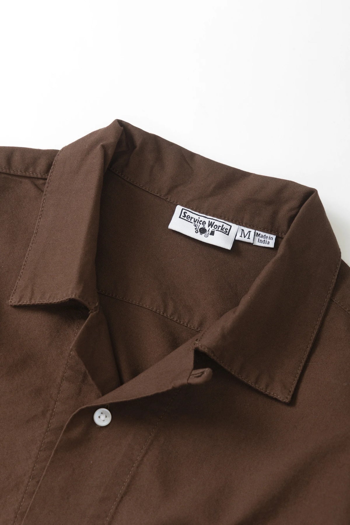 Service Works, Ceramic Resort Shirt, Brown