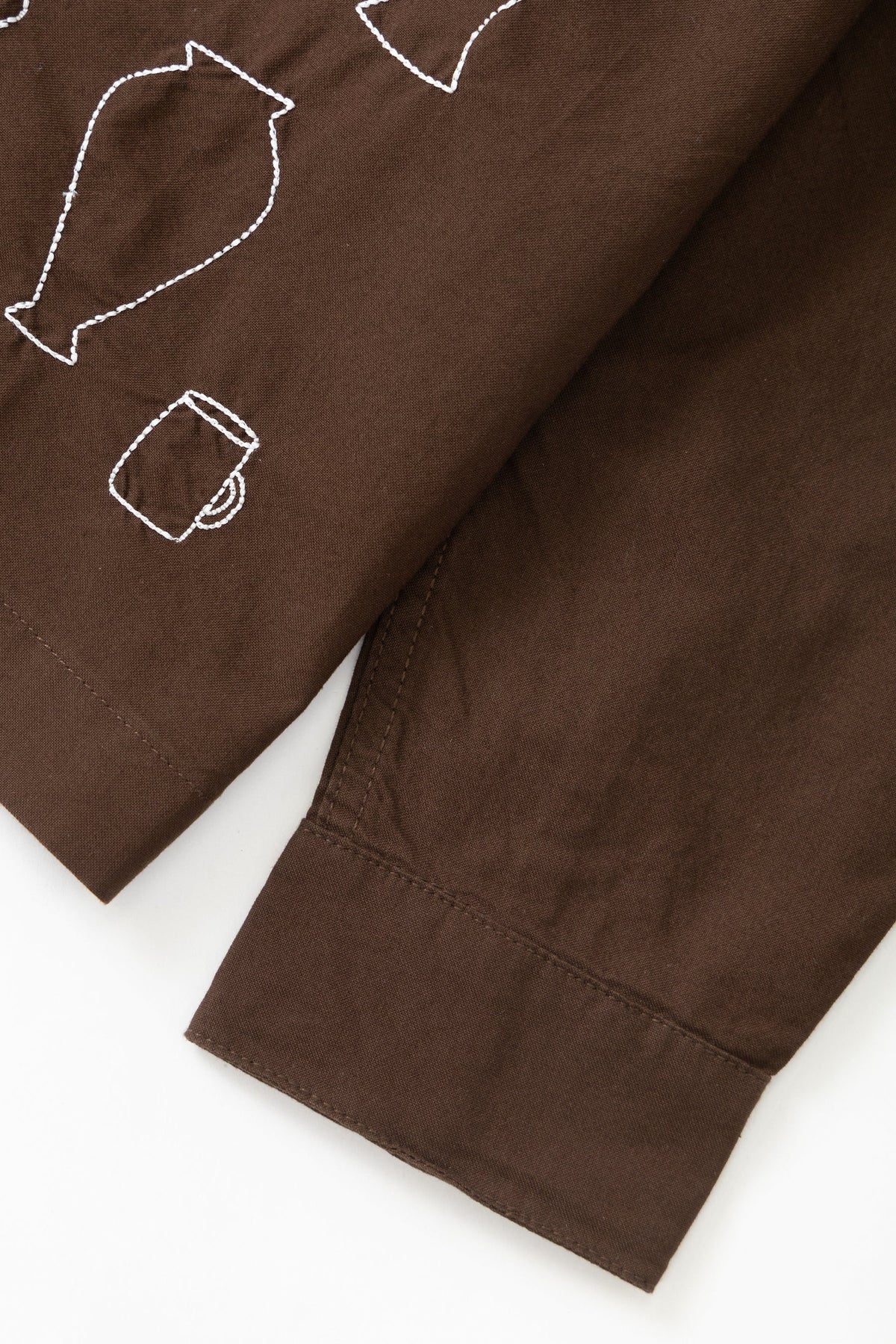 Service Works, Ceramic Resort Shirt, Brown