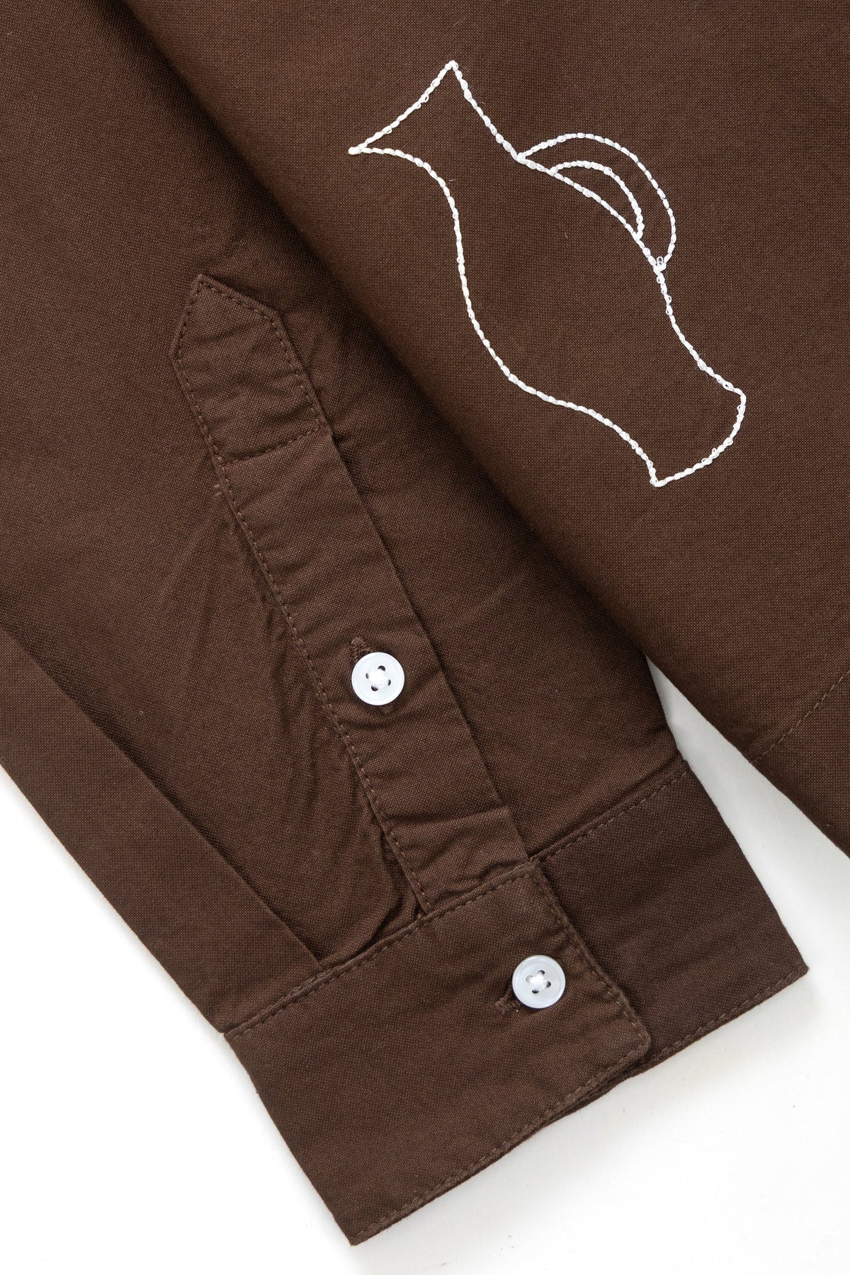 Service Works, Ceramic Resort Shirt, Brown