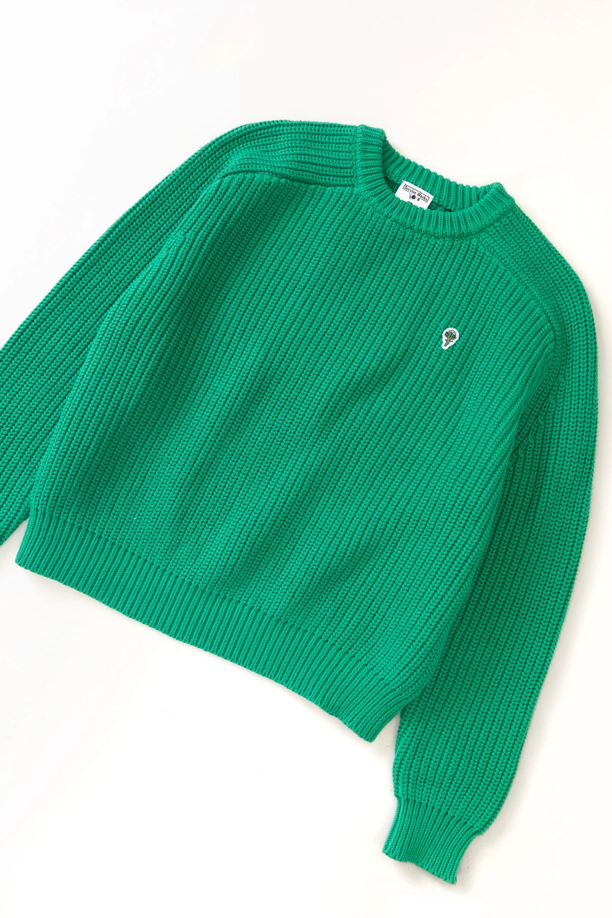 Service works, Artichoke Chunky Knit, Derry Green