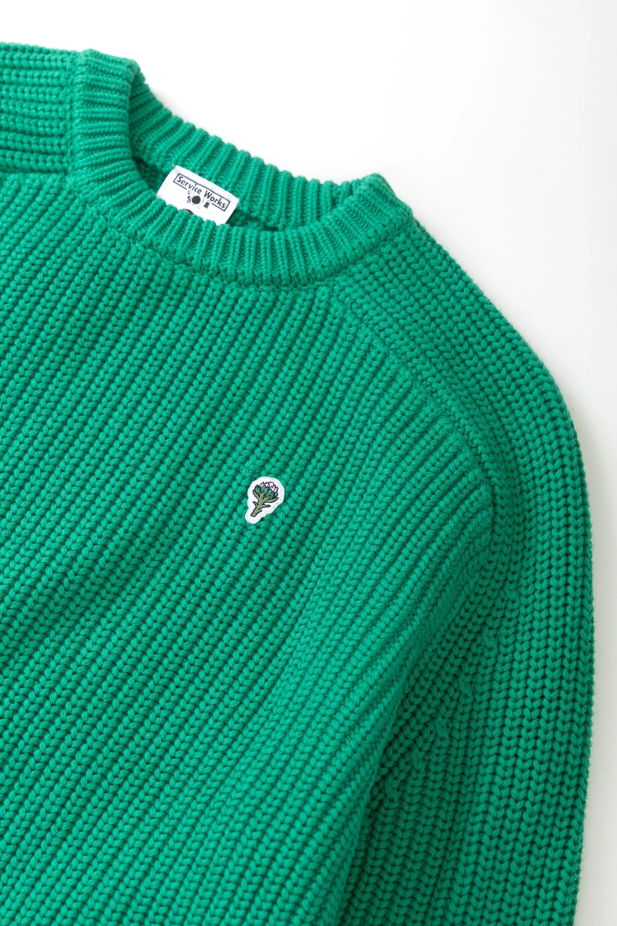 Service works, Artichoke Chunky Knit, Derry Green