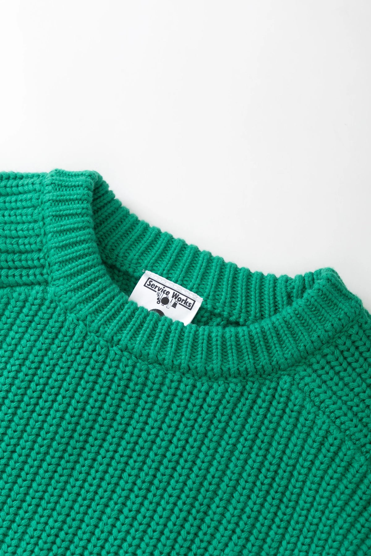 Service works, Artichoke Chunky Knit, Derry Green