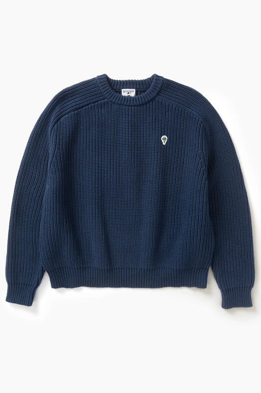 Service works, Artichoke Chunky Knit, Navy