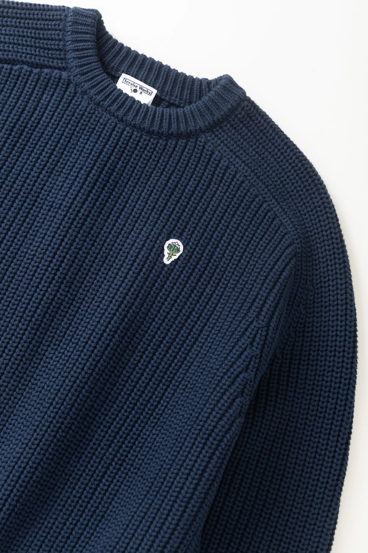 Service works, Artichoke Chunky Knit, Navy