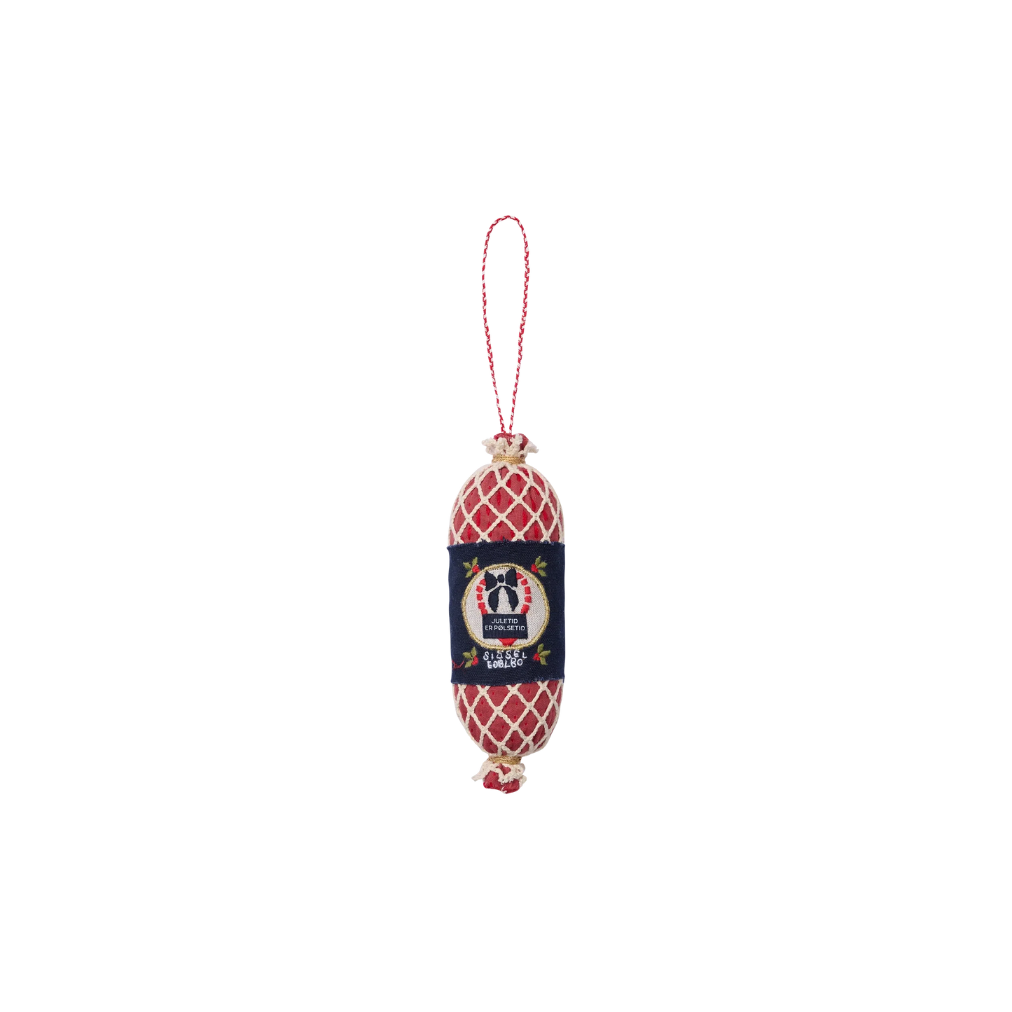 Sissel Edelbo Sausage Ornament Red