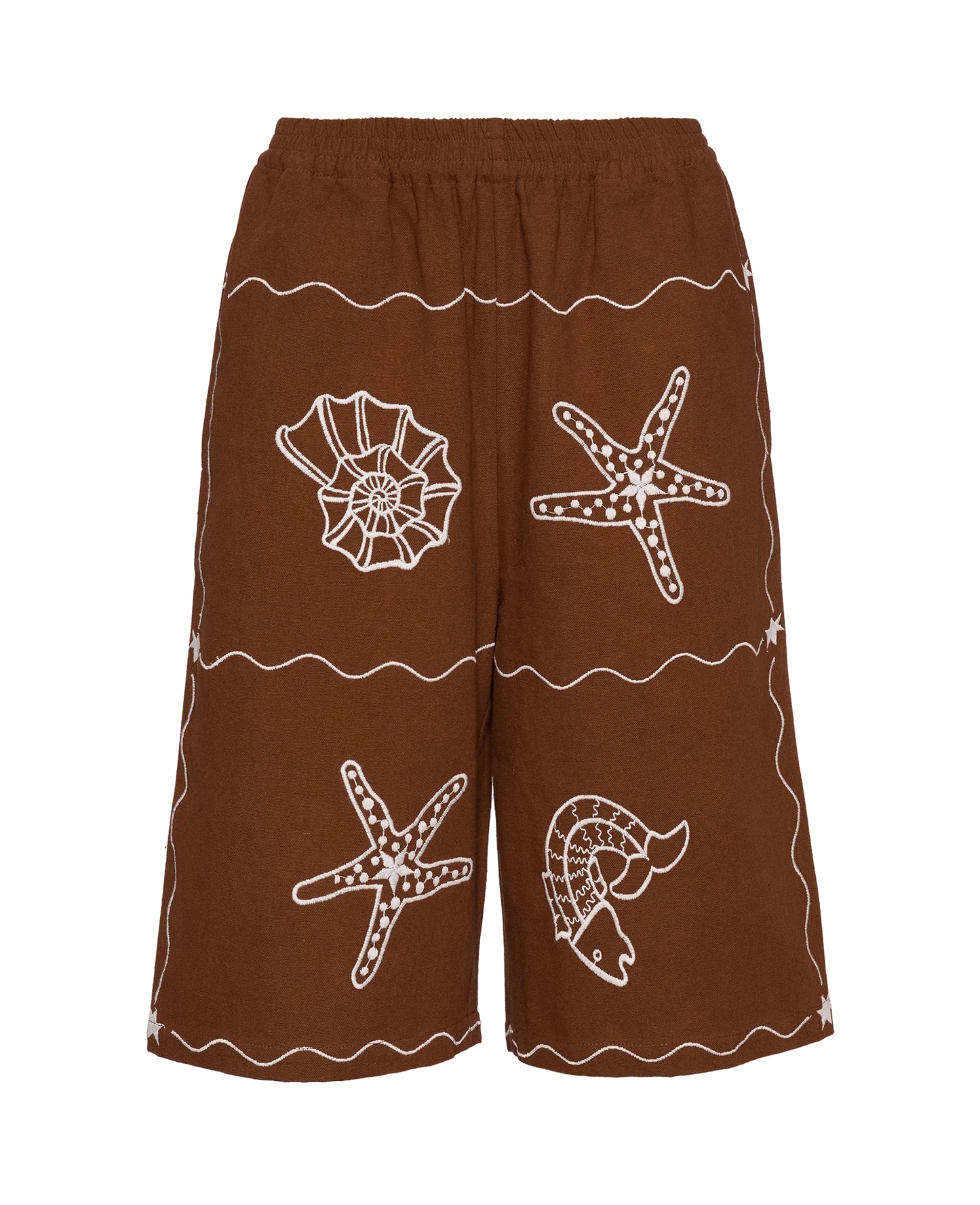 Sissel Edelbo, Seashell Shorts, Soft Brown
