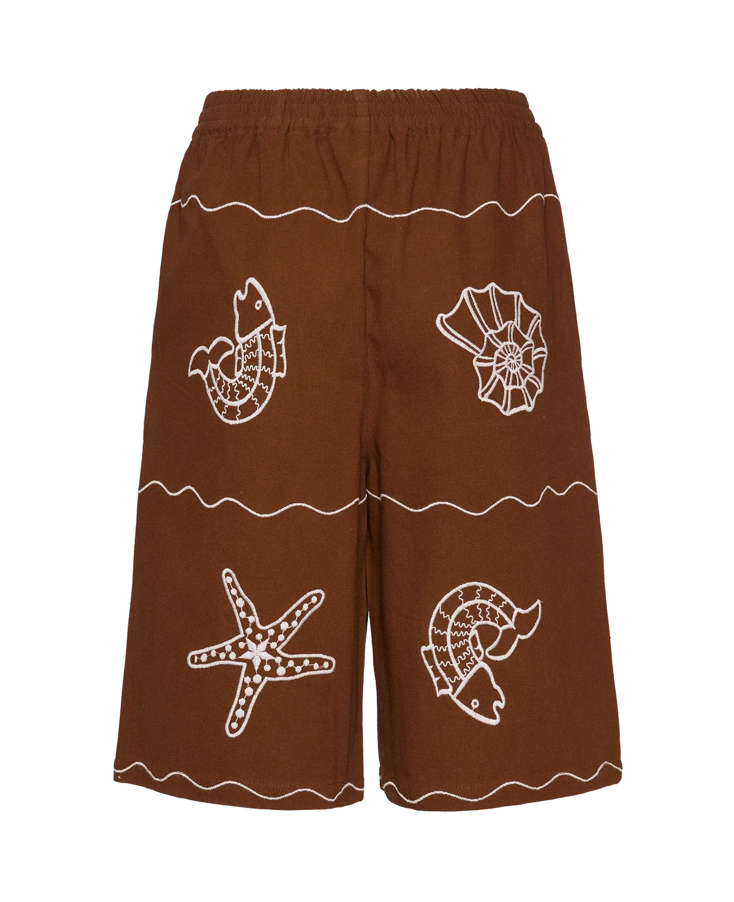 Sissel Edelbo, Seashell Shorts, Soft Brown