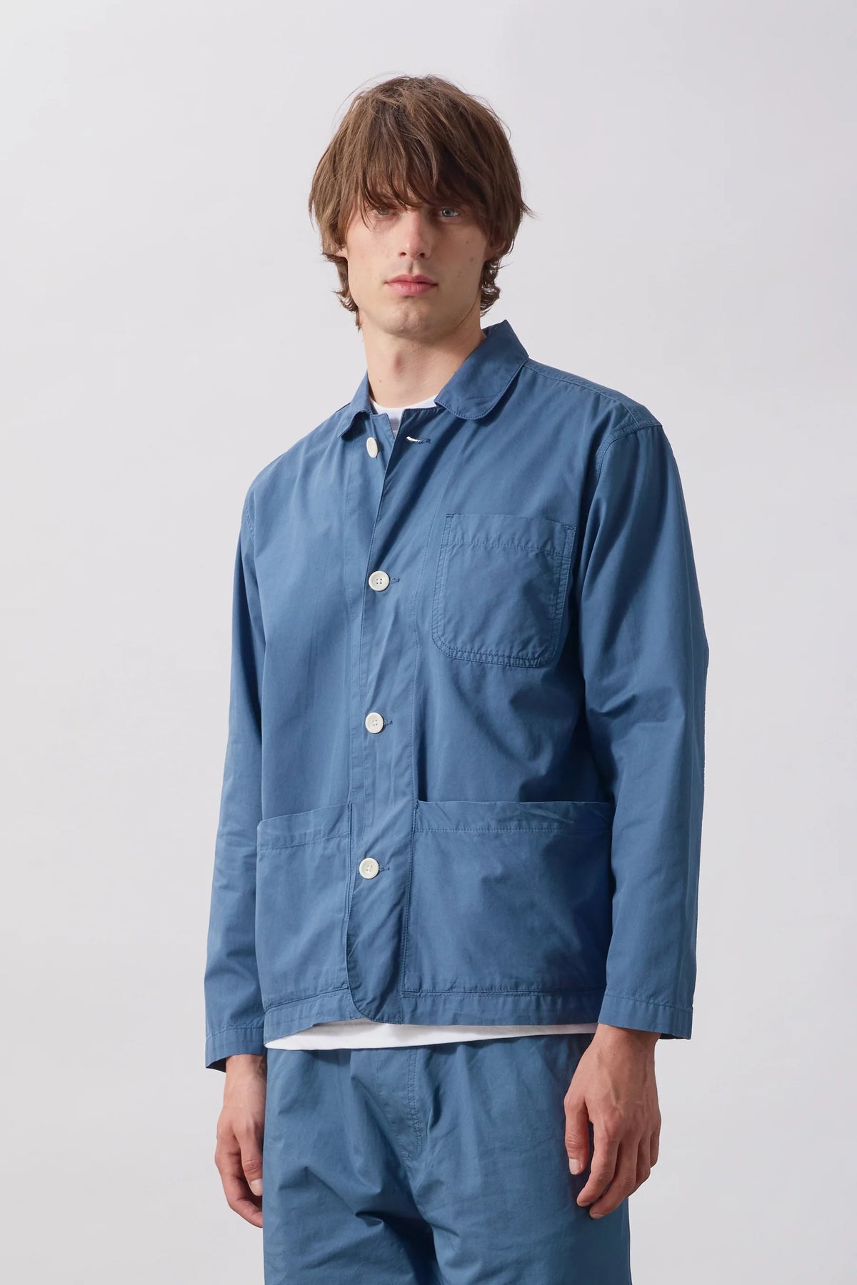 Service Works, Tech Twill Easy Chef Shirt, Slate