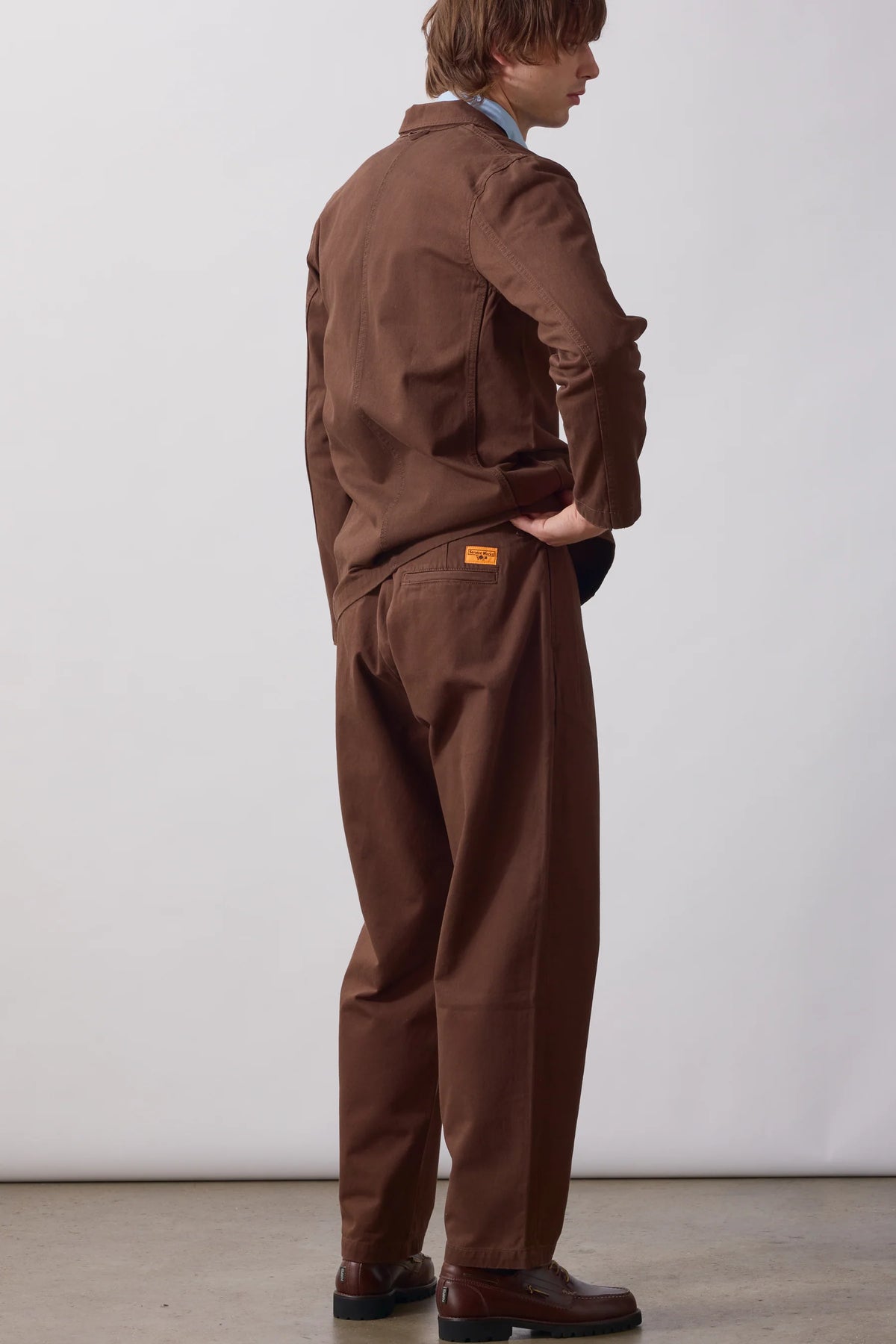 Service Works, Twill Part Timer Pant, Brown