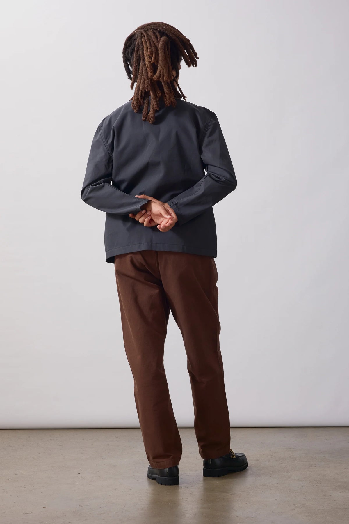 Service Works, Waxed Barn Coat, Black