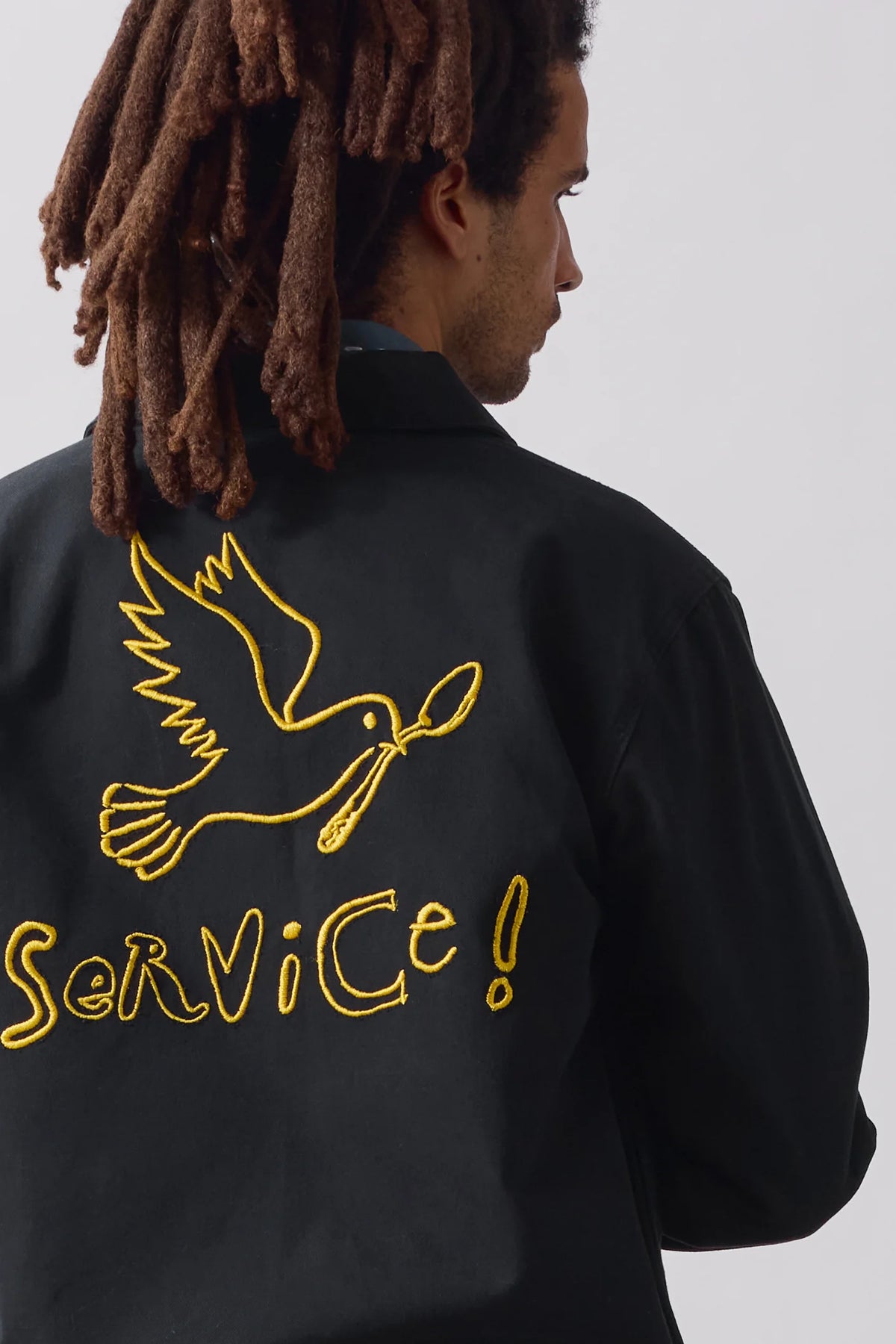 Service works, Dove Work Jacket, Black