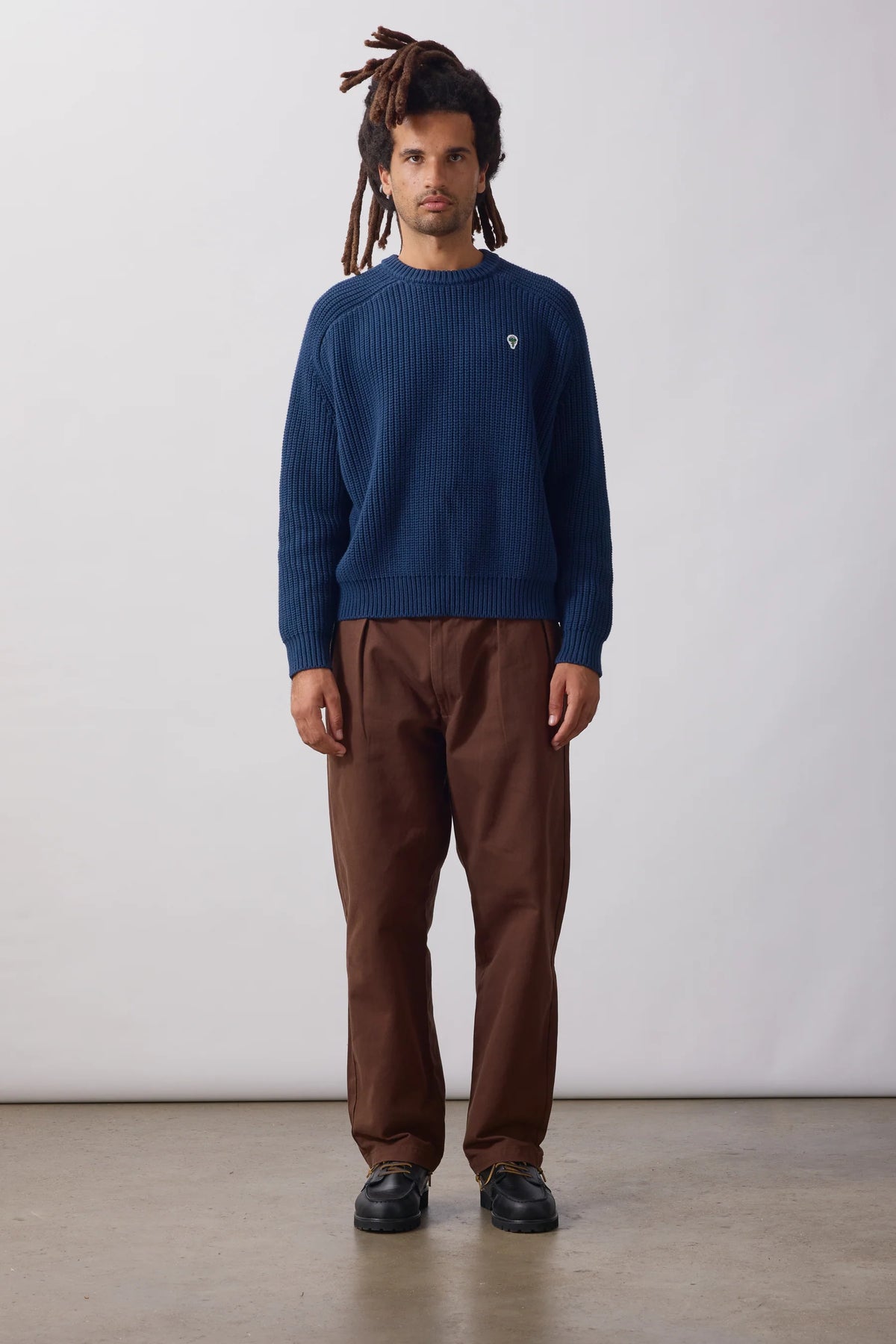 Service works, Artichoke Chunky Knit, Navy