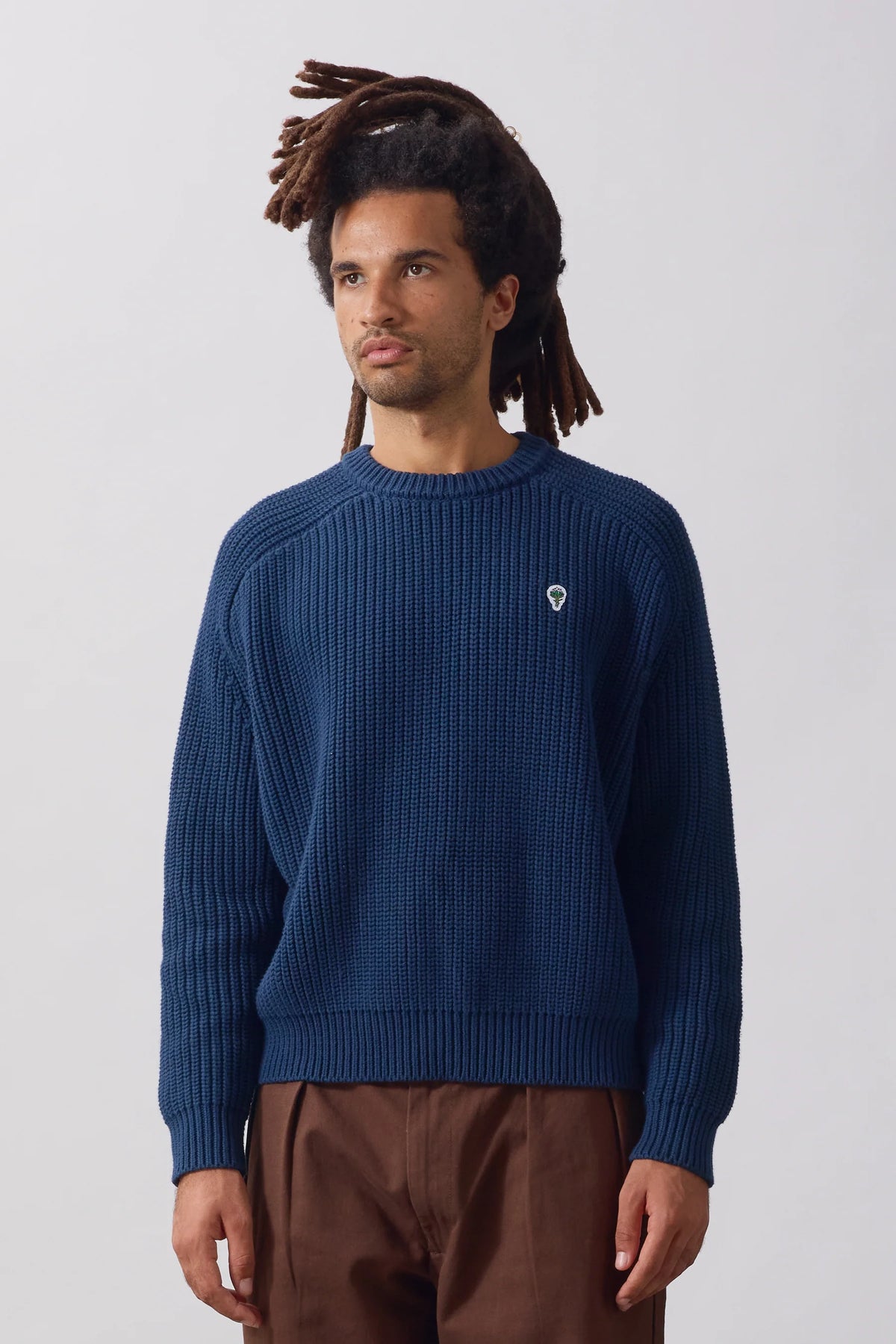 Service works, Artichoke Chunky Knit, Navy