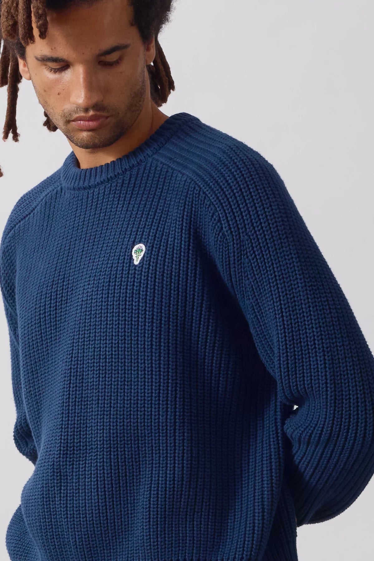 Service works, Artichoke Chunky Knit, Navy
