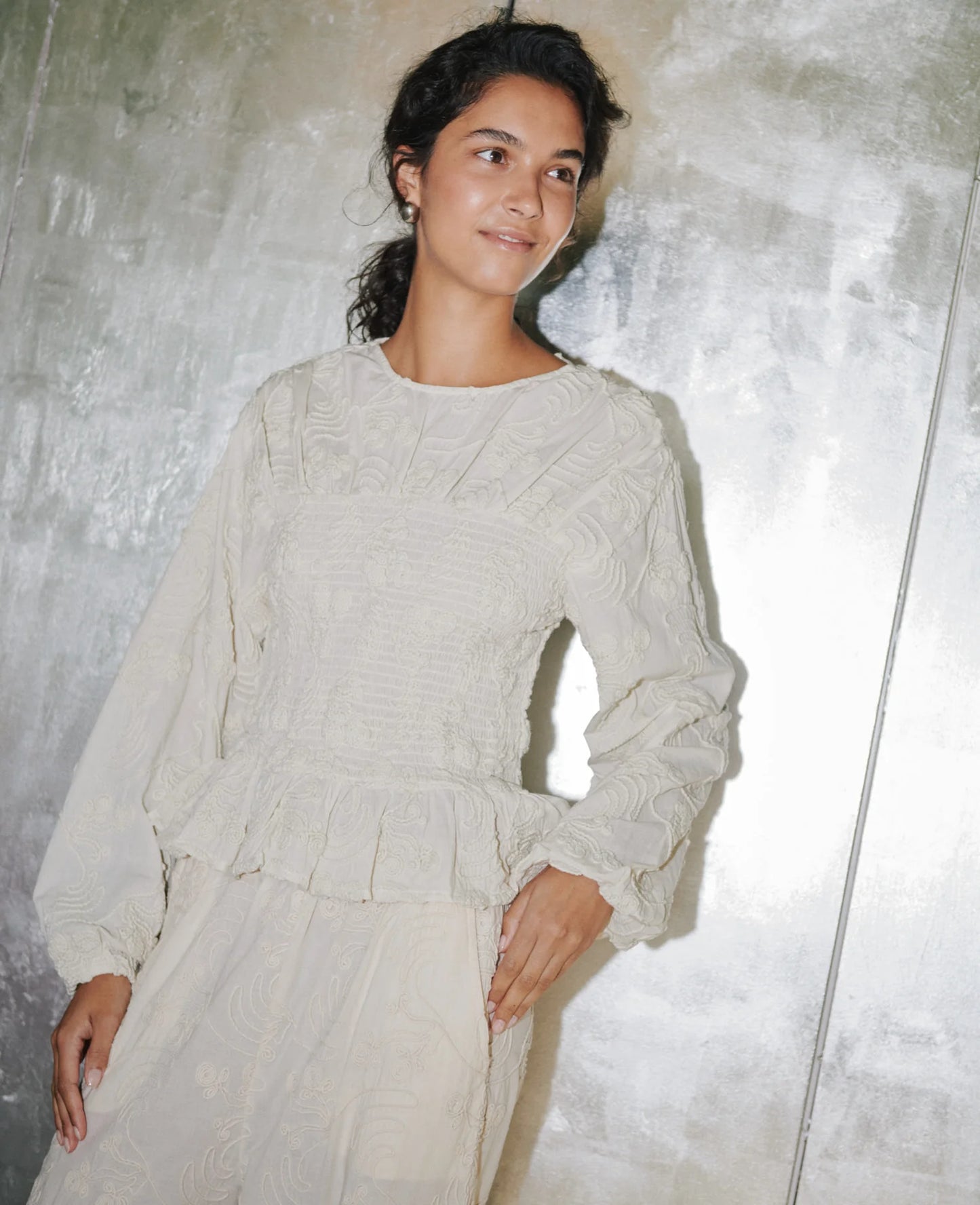 Sissel Edelbo, ILUNA TOP, CHAMPAGNE