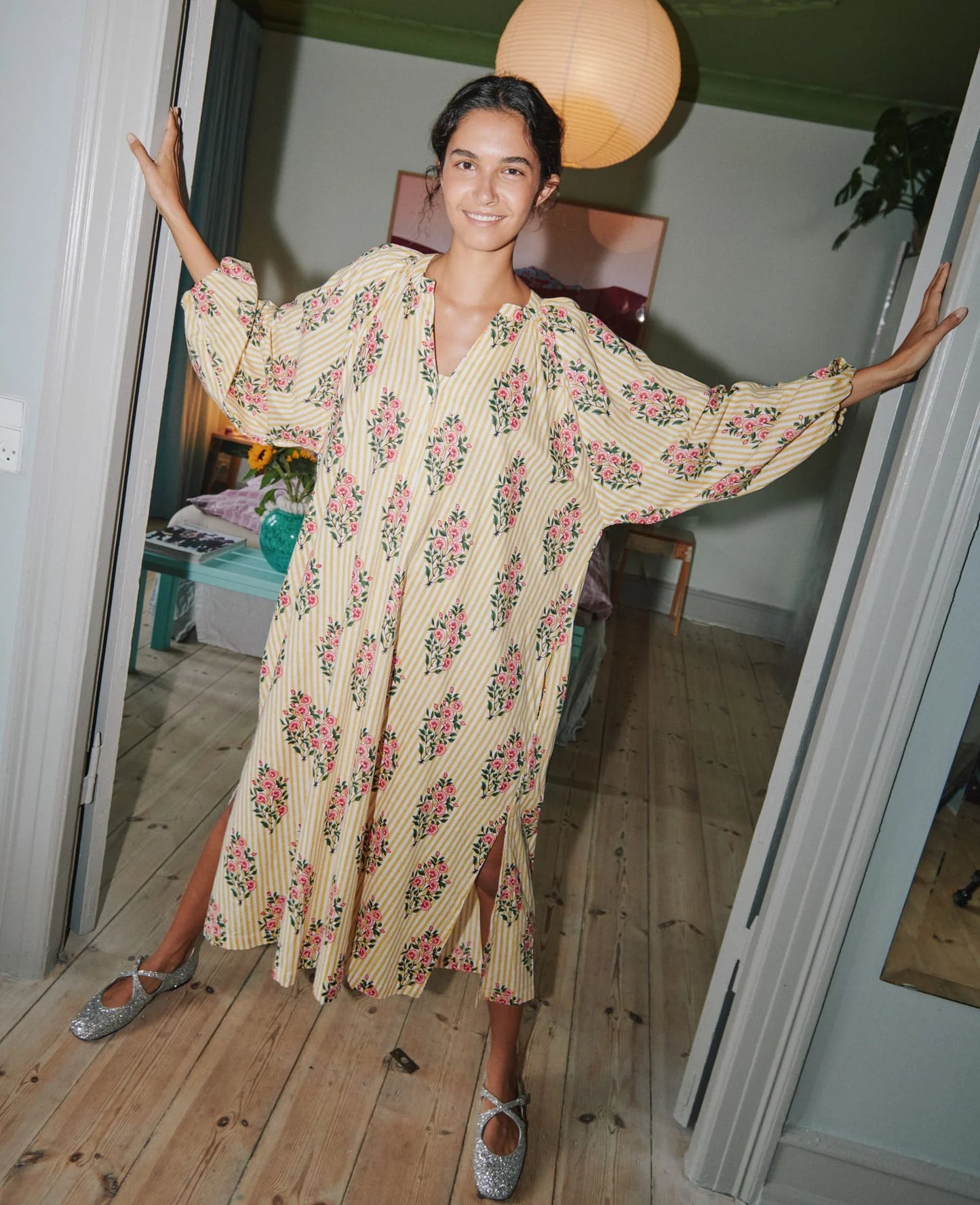 Sissel Edelbo, LARA DRESS, GOLDEN YELLOW