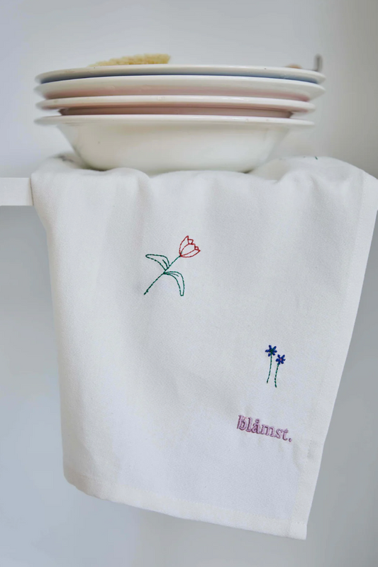 Blåmst, Flower viskestykke